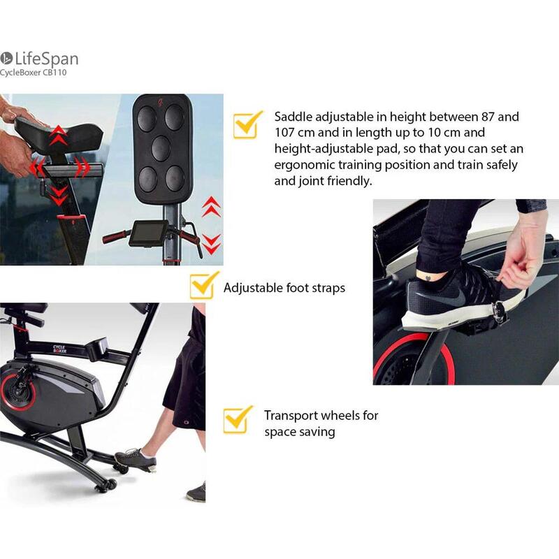 Bicicletă de fitness Boxer Hometrainer Box-Trainer CB110