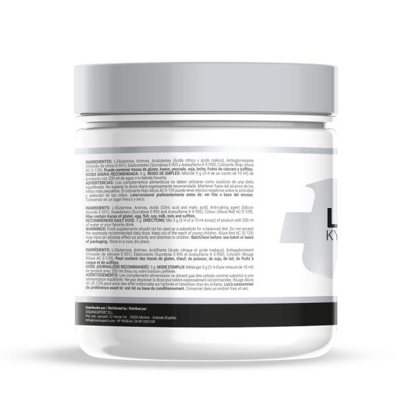 Kyowa® Glutamine - 300g Gummy Watermelons MASmusculo 2/6