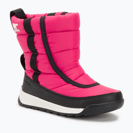 Śniegowce dziecięce Sorel Outh Whitney II Puffy Mid cactus