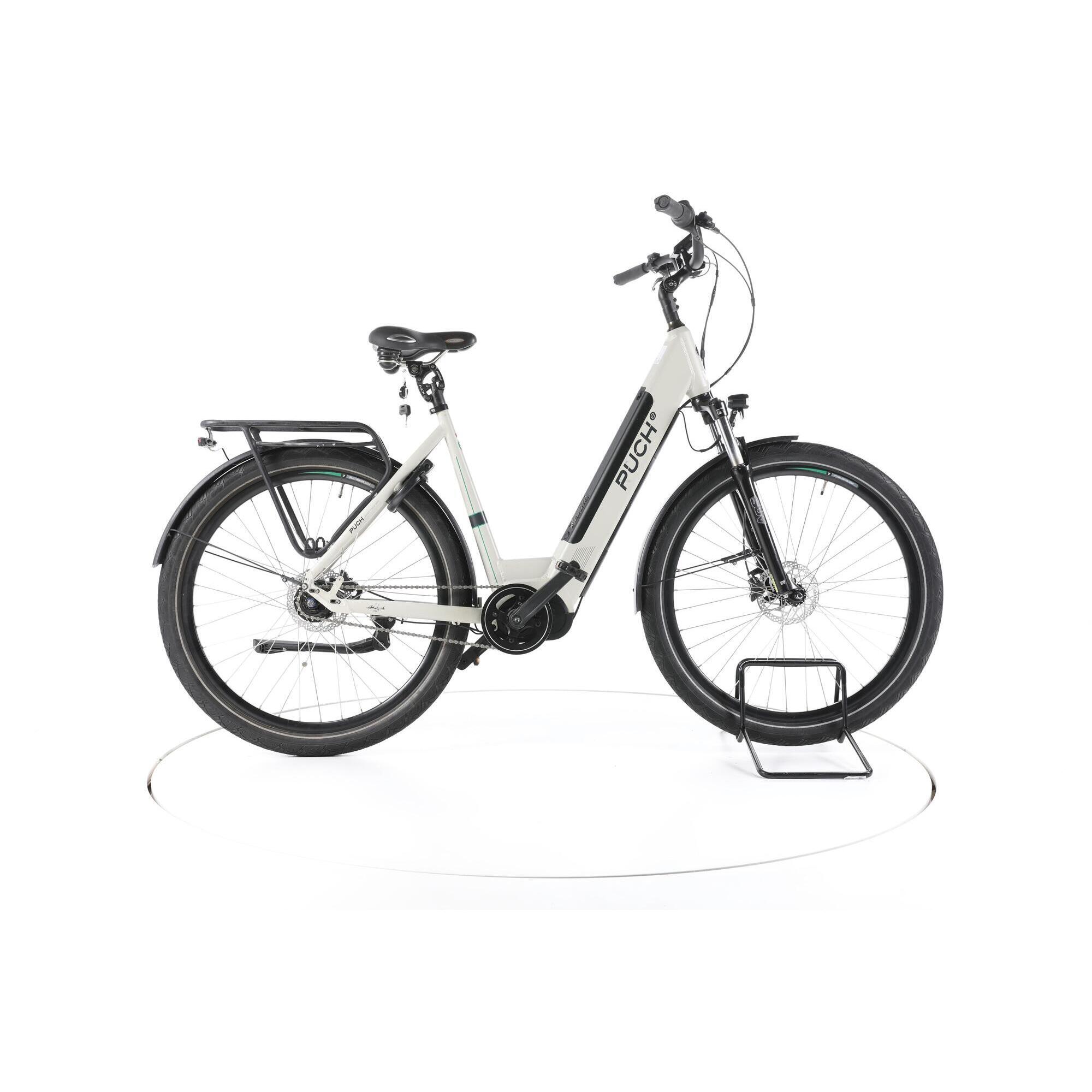 Puch - Reconditionné - Puch Q4.4 City Vélo Électrique Entrée Basse - Bon - Vélo Ville - Beige - 54 - Decathlon