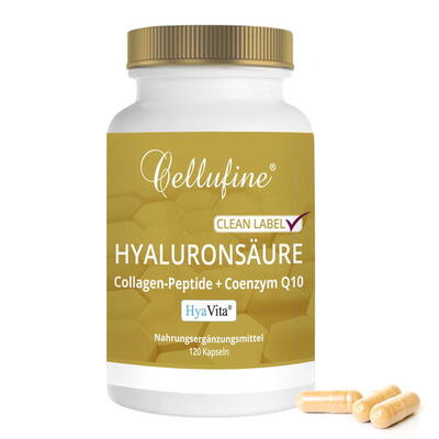Hyaluronsäure-Kapseln mit Collagen-Peptiden und Q10 – 120 Kapseln