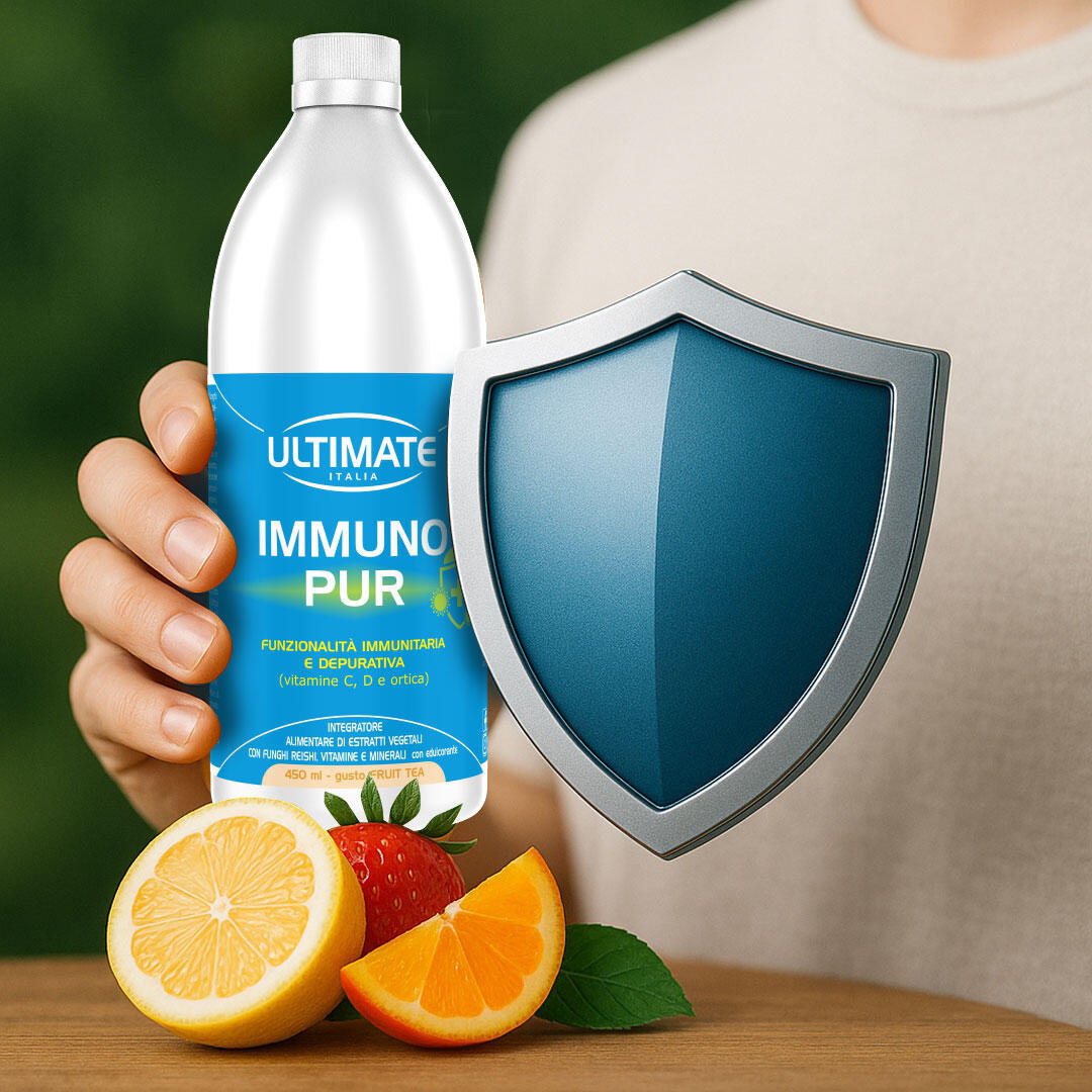 Integratore alimentare - IMMUNO PUR FRUIT TEA - 450ml 5/6