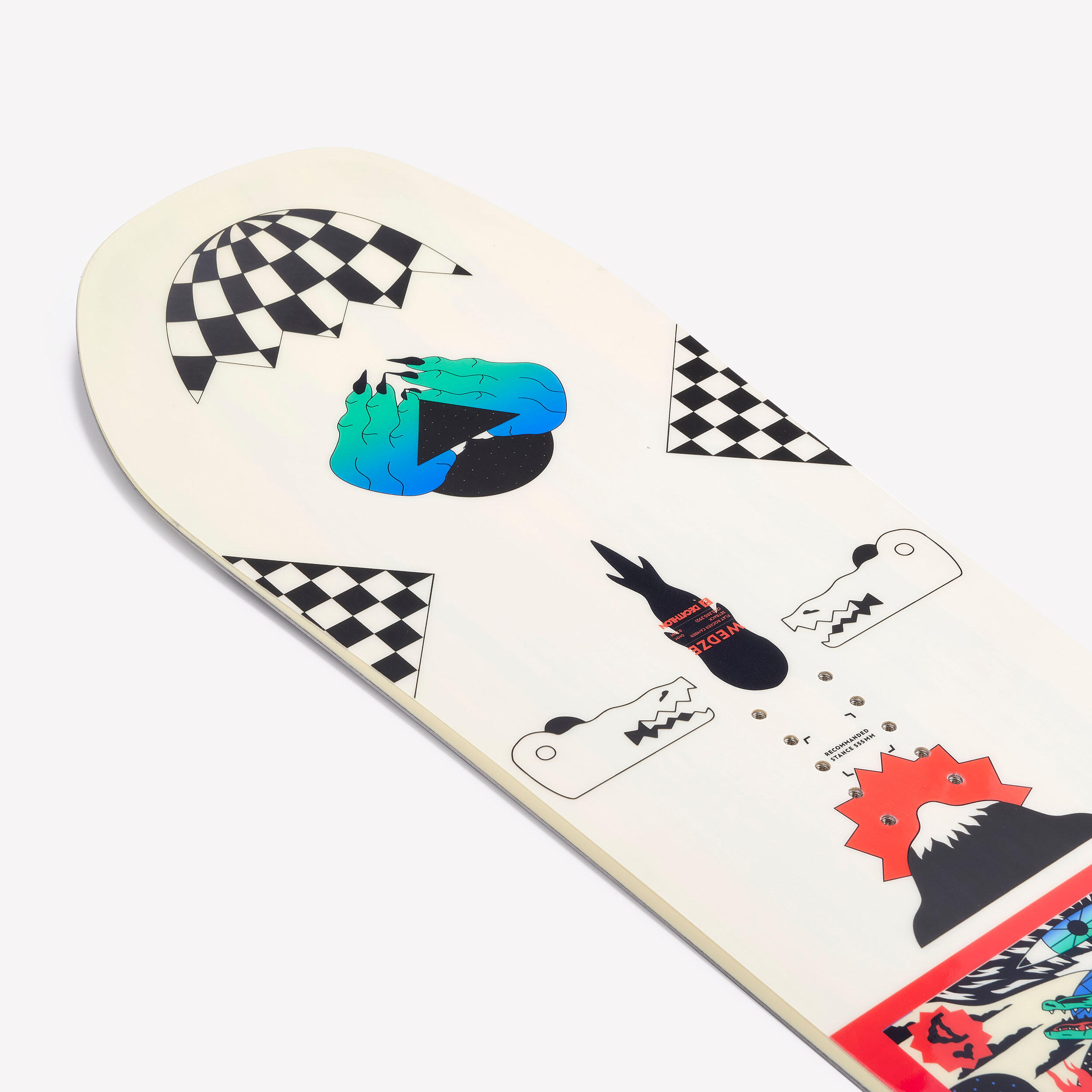 Tweedehands Freestyle - all-mountain snowboard voor heren Endzone 500 Q Caillat 2/5