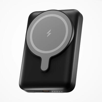 Powerbank van 10.000 mah, compatibel met magsafe en usb-c, 20w.