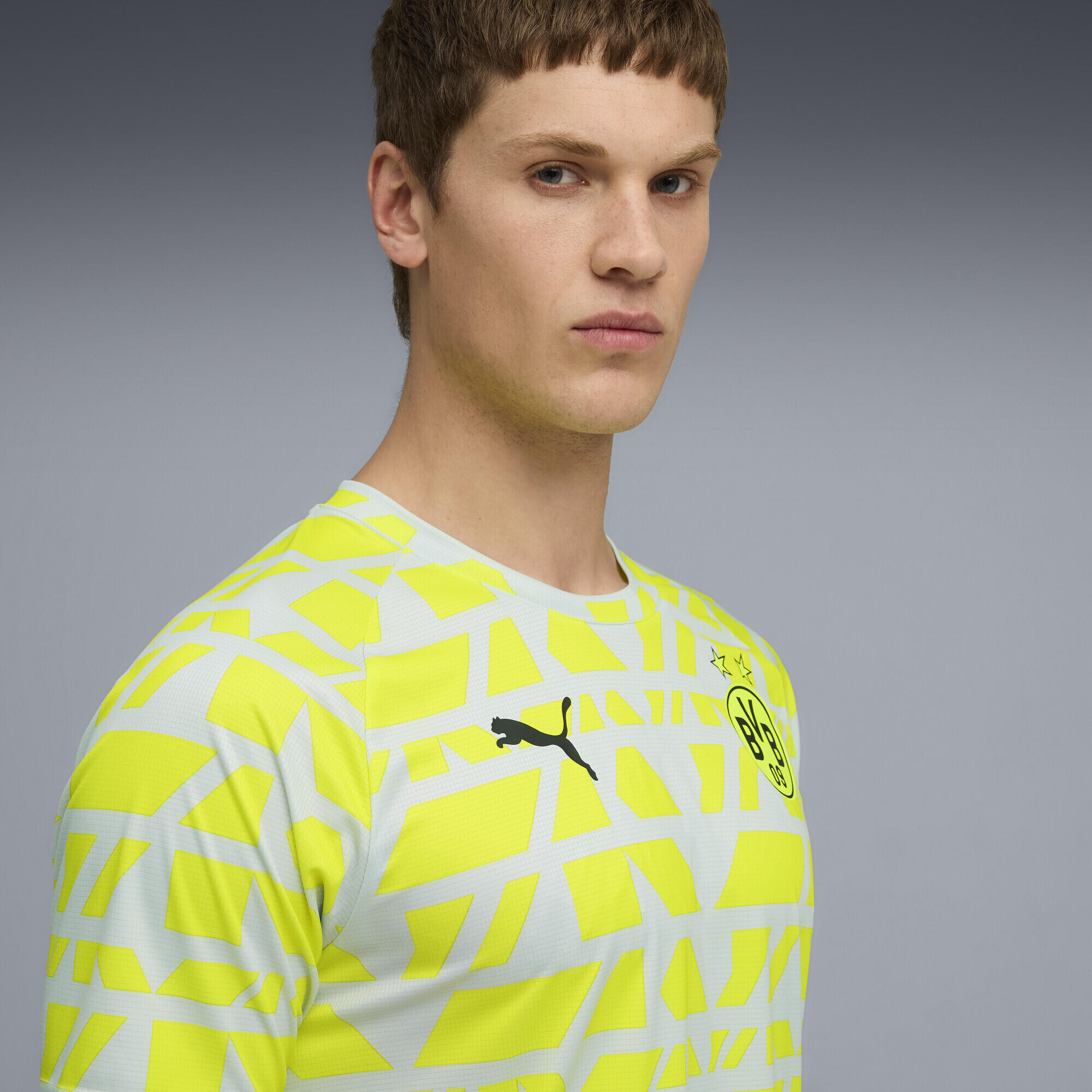 Maglia pre-partita Borussia Dortmund da uomo PUMA 3/6