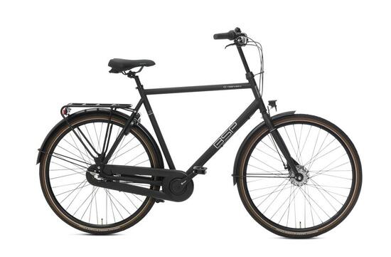 BSP O-Seven N7 - Stadsfiets Heren - 56 cm - Onyx Black Matt