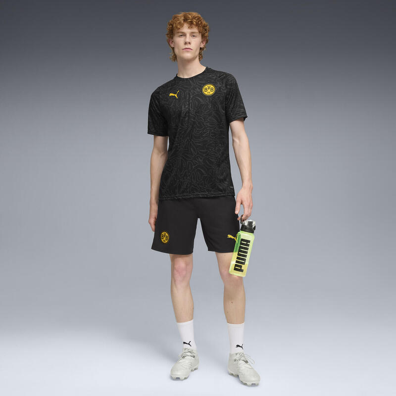 Tricou bărbați slim mânecă scurtă Faster galben PUMA