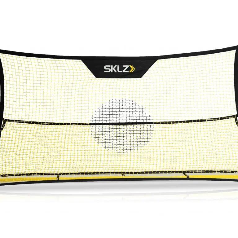 SKLZ Quickster Soccer Trainer NET YELLOW for 11-a-side Football