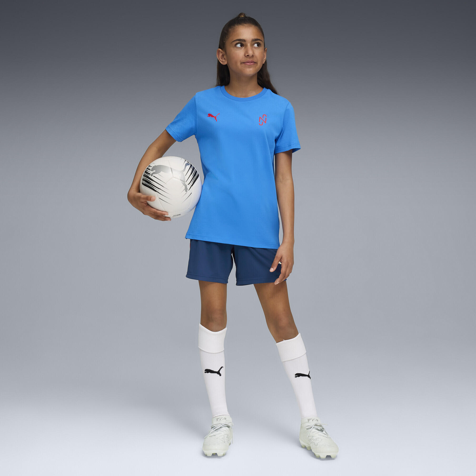 T-shirt infantil confortável Neymar Jr Playmaker PUMA 4/6