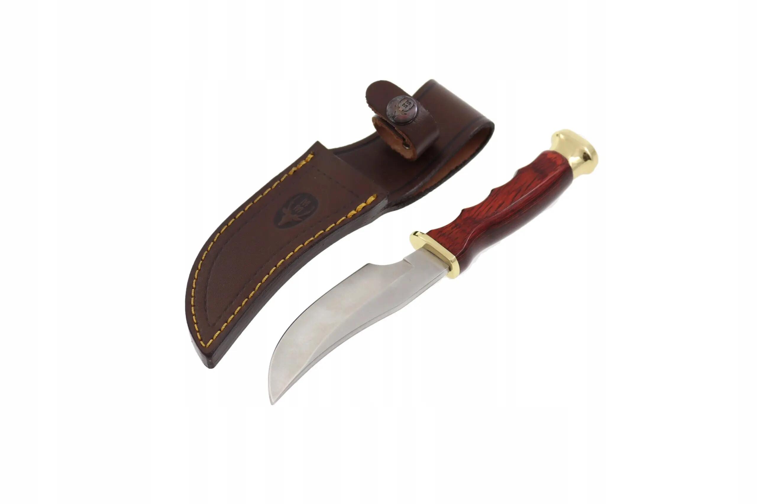 Nóż myśliwski DP-10M Skinner Pakkawood 100 mm 4/6