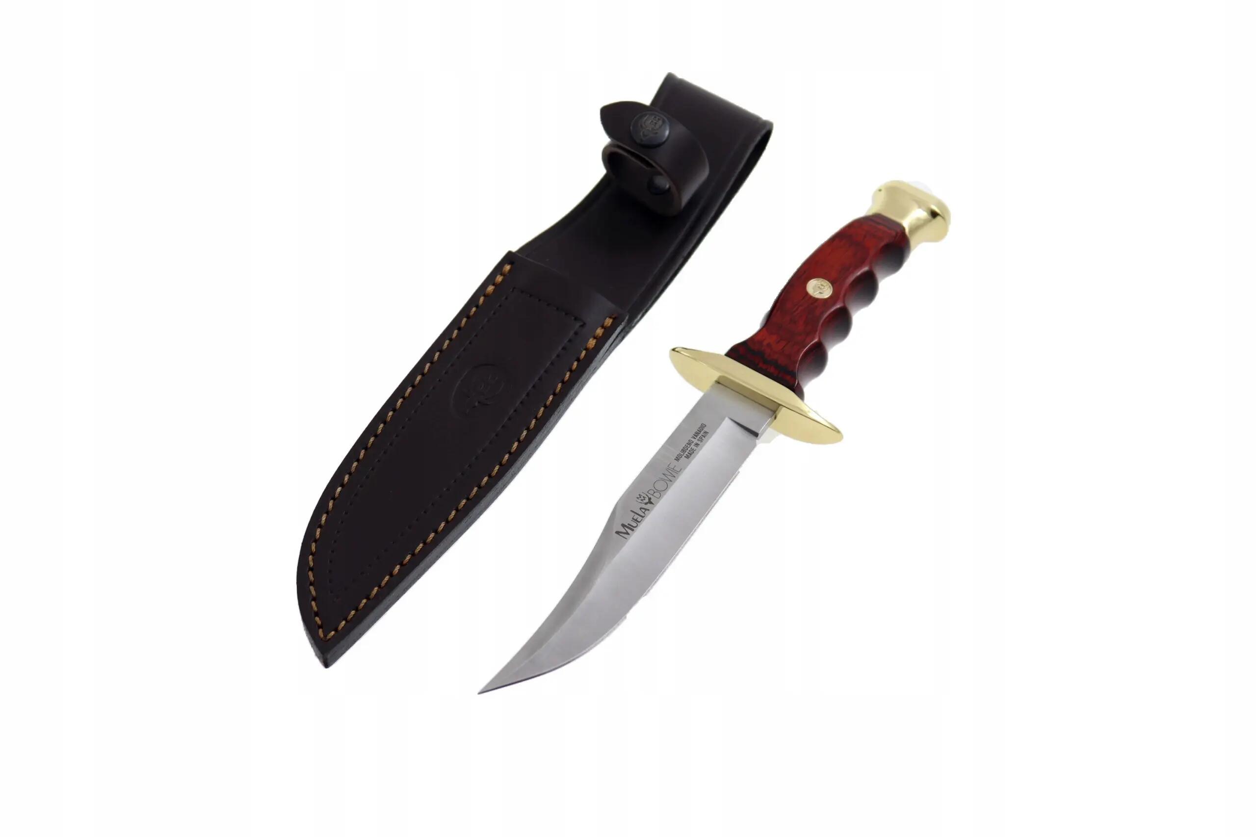 Nóż survivalowy BW-14 Bowie Pakkawood 140 mm 4/6