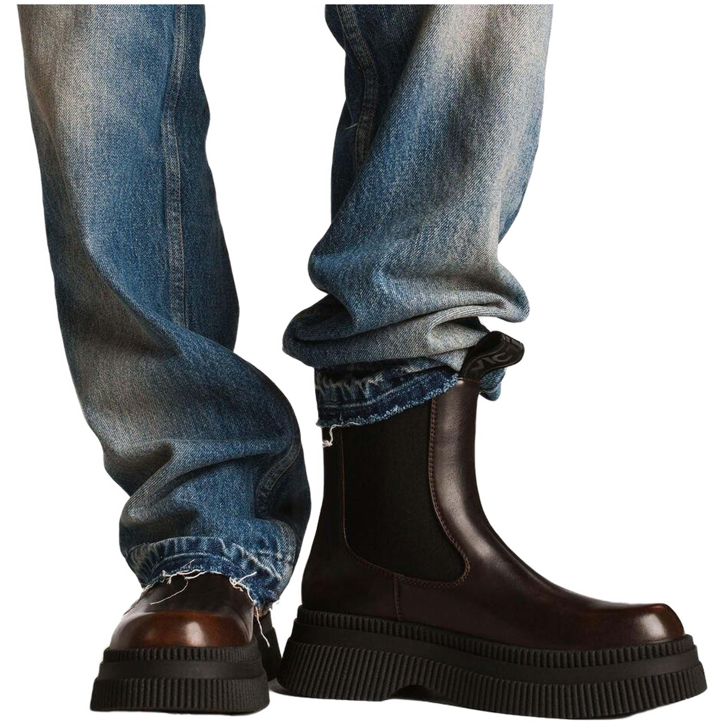 Stiefel Victoria Modell 1301104-MARRON für frauen 5/5