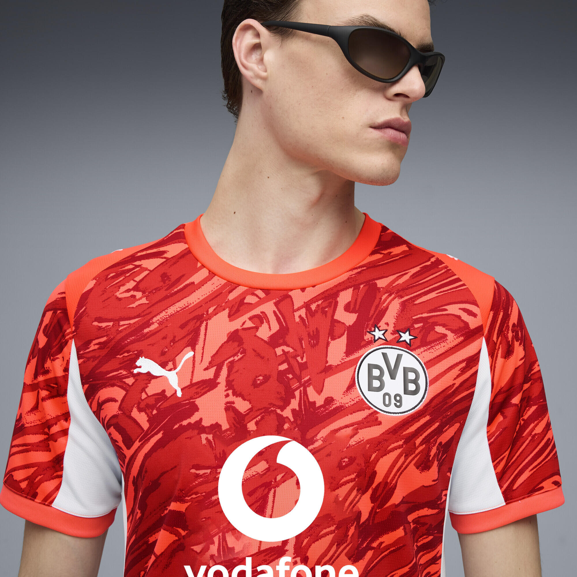 Maglia da portiere a maniche corte Borussia Dortmund 25/26 da uomo PUMA 3/6