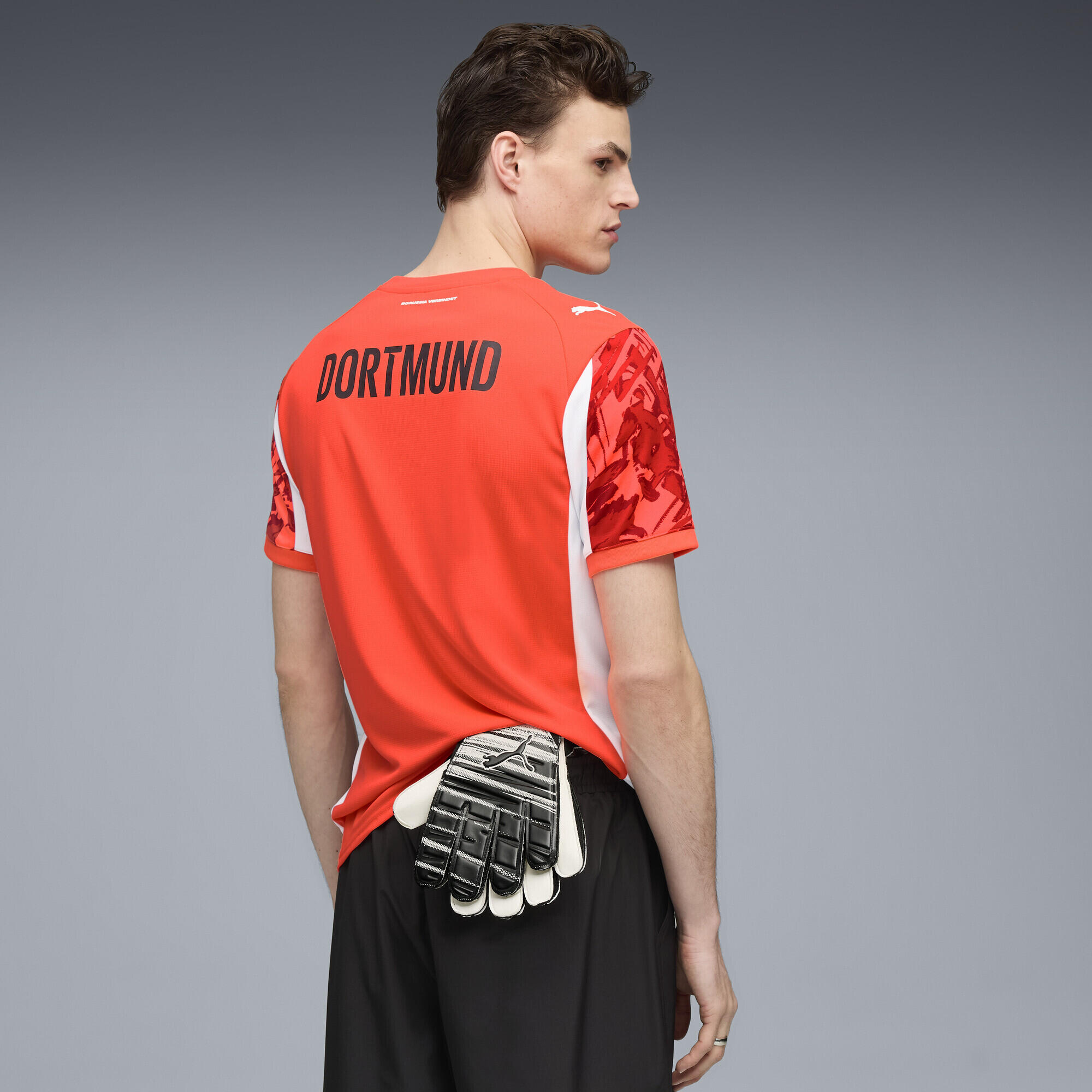 Maglia da portiere a maniche corte Borussia Dortmund 25/26 da uomo PUMA 5/6