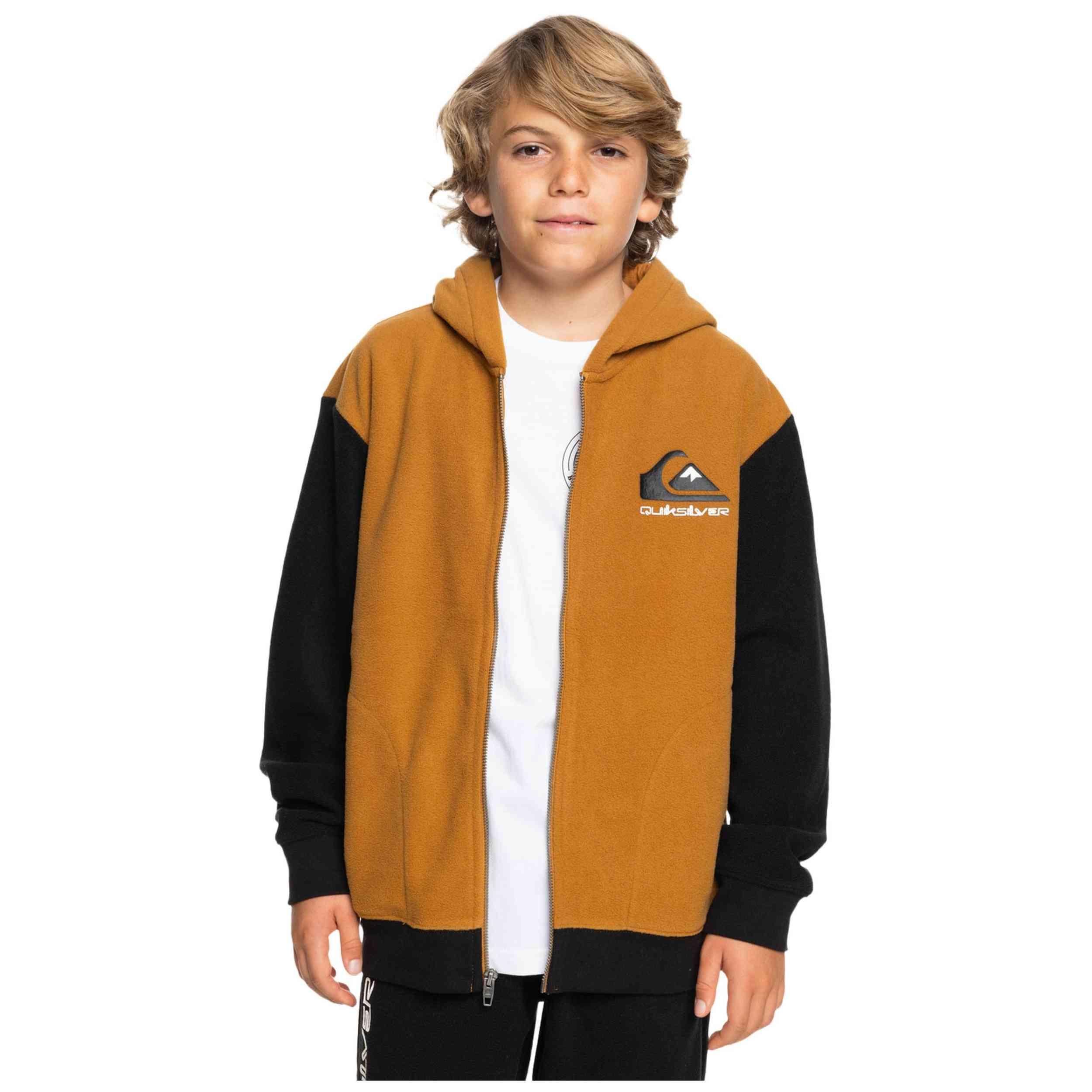 Felpa con cappuccio Quiksilver modello 49816280105299 per ragazzi 3/5