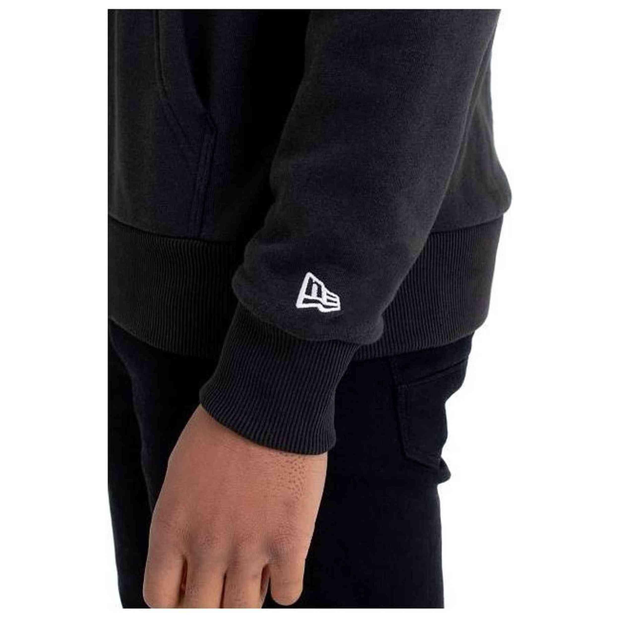 Felpa con cappuccio New era modello 60416747-NEGRO per uomini 3/4
