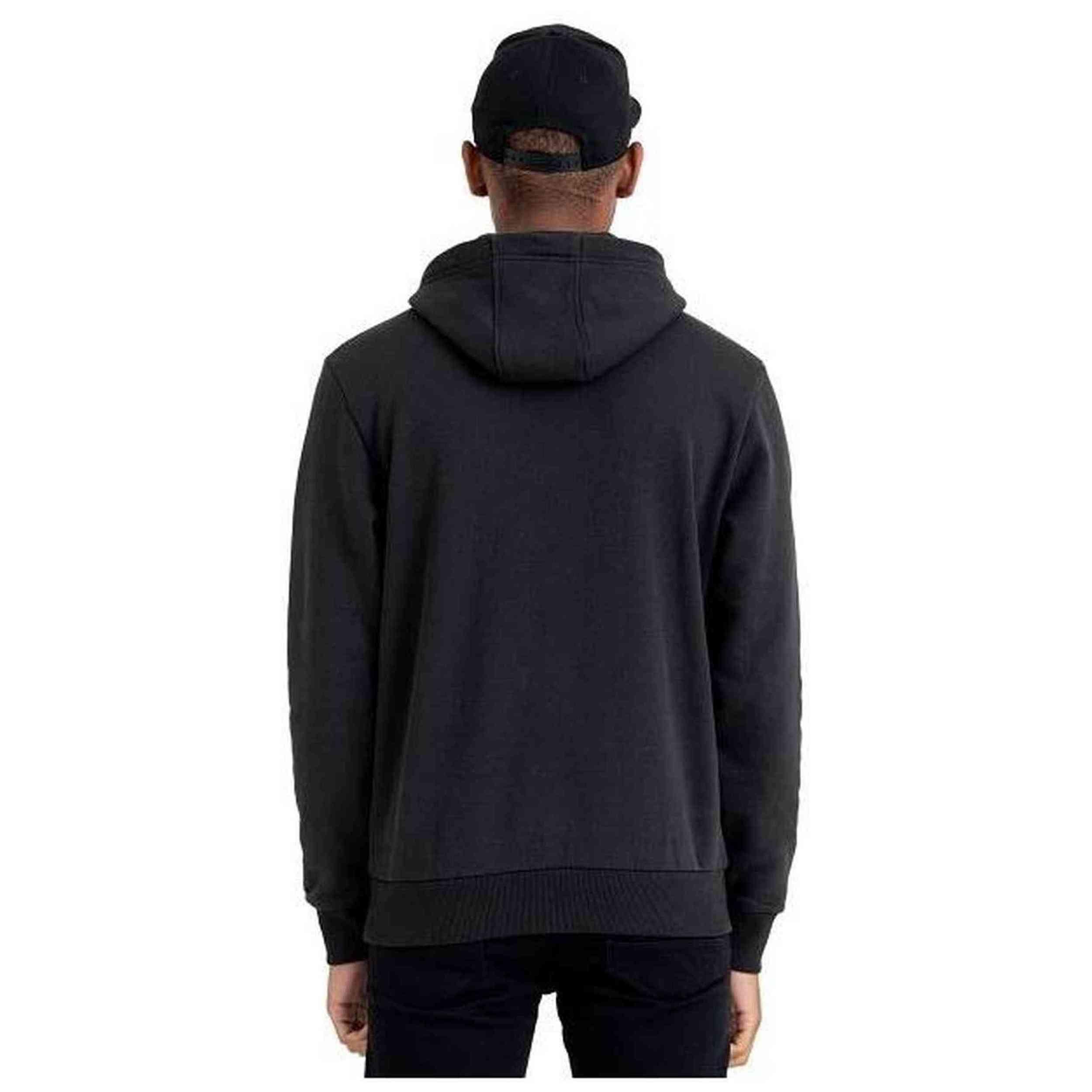 Felpa con cappuccio New era modello 60416747-NEGRO per uomini 4/4