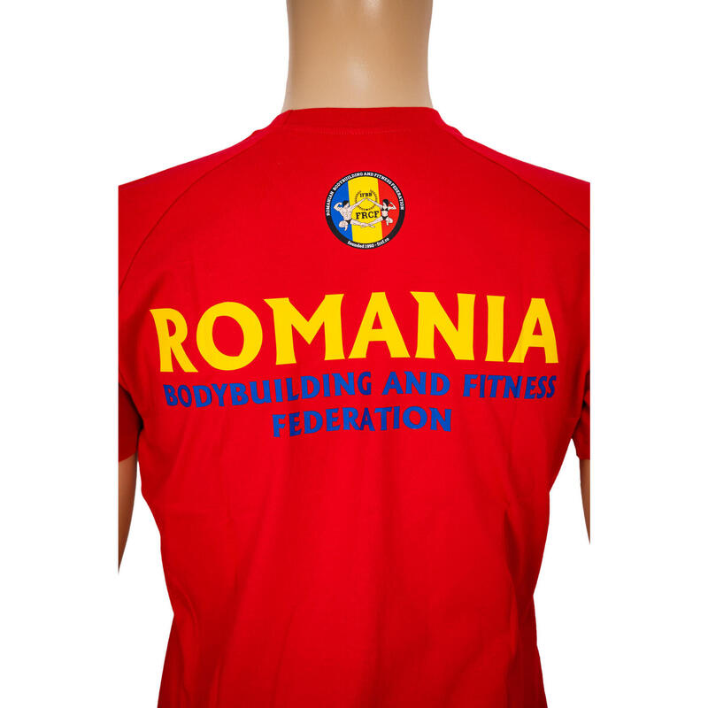 Tricou Bumbac Junioare Oficial FRCF Rosu