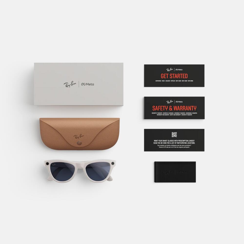 Pre-order] Rayban Meta Skyler Gen 2-Clear to Amethyst Trans