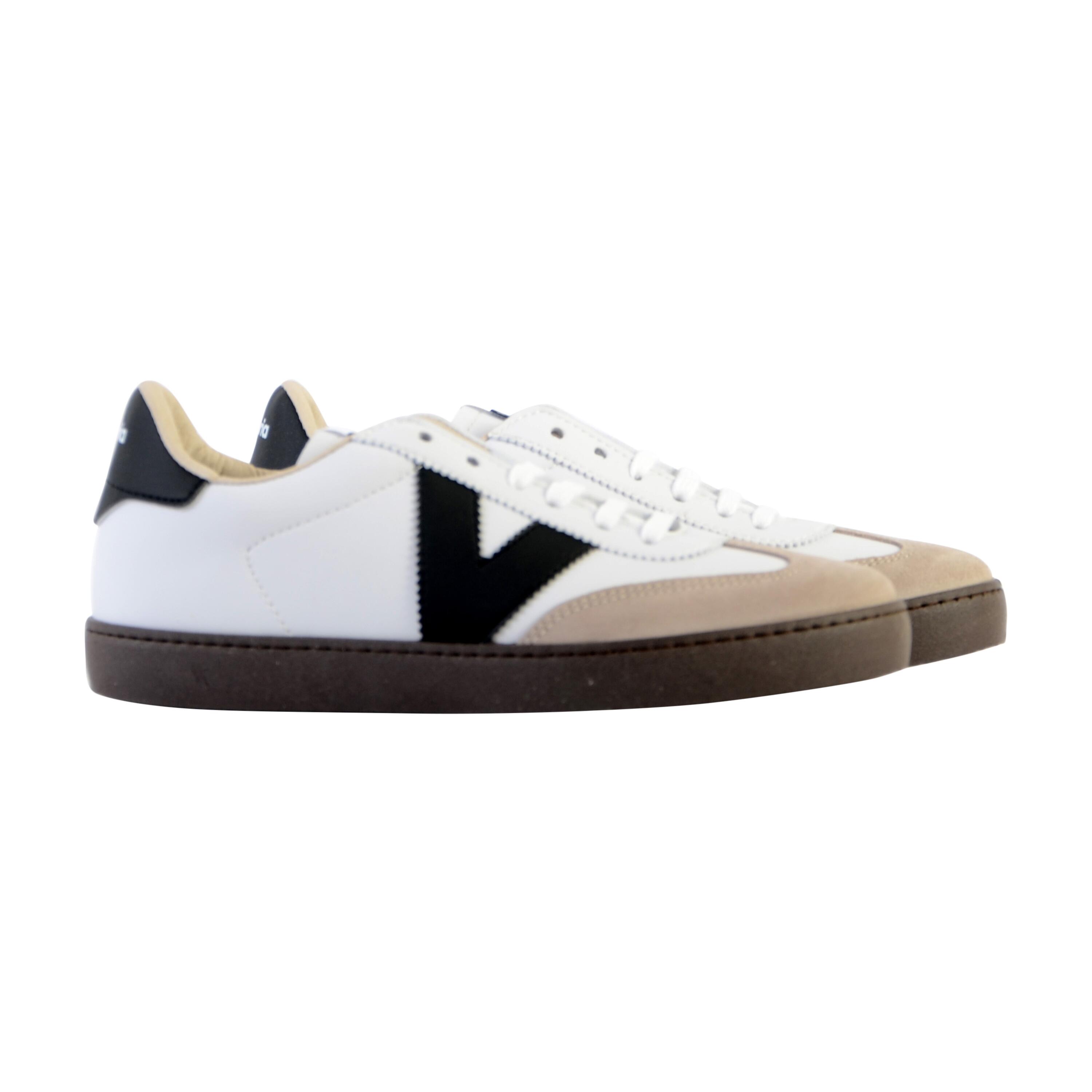 Trainers Victoria Berlin Ciclista Efecto Piel & Piezas Serraje & Logo Glitter 3/5
