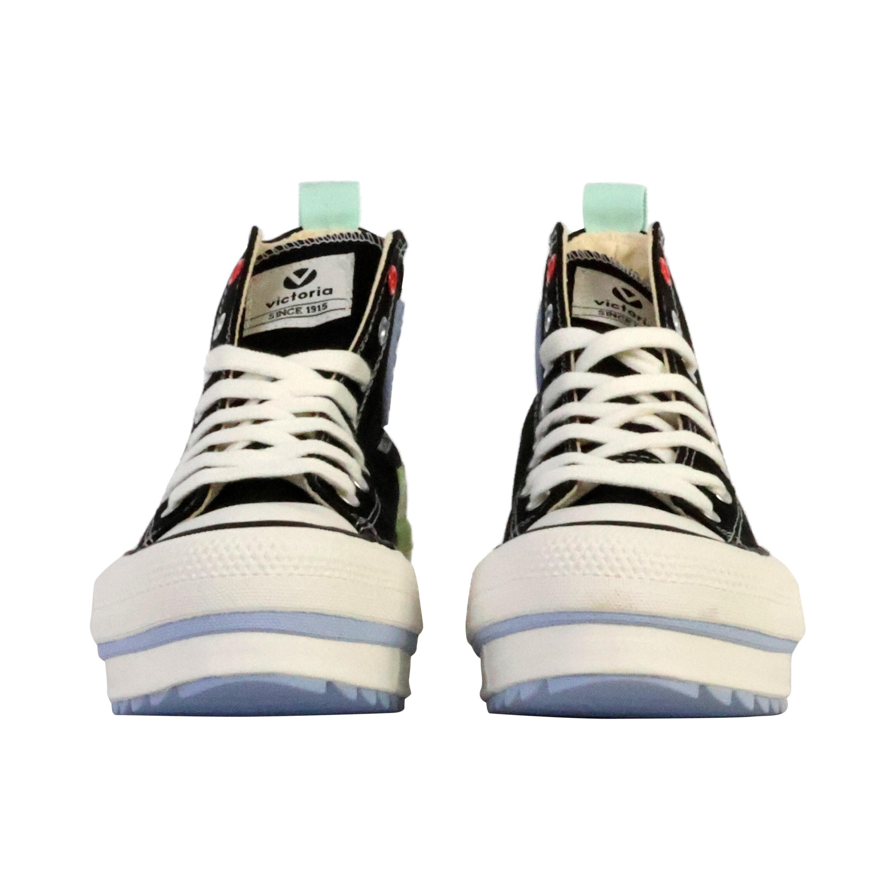Doppelte Leinwand-Sneakers für Damen Victoria Tribu 5/5
