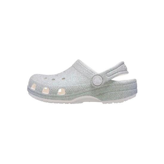 Zuecos CROCS Classic Iridescent Blanco Niños
