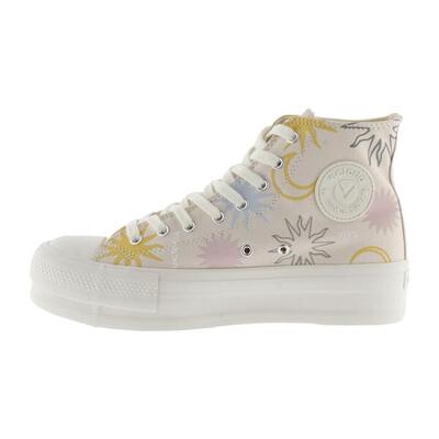 High-top dames sportschoenen met zonneprint victoria doble