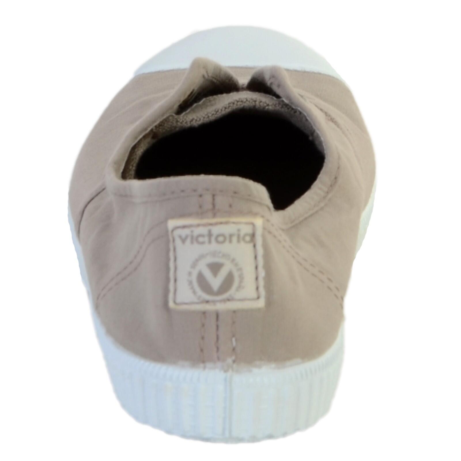 Zapatillas Lona Mujer Victoria  Beige 2/6