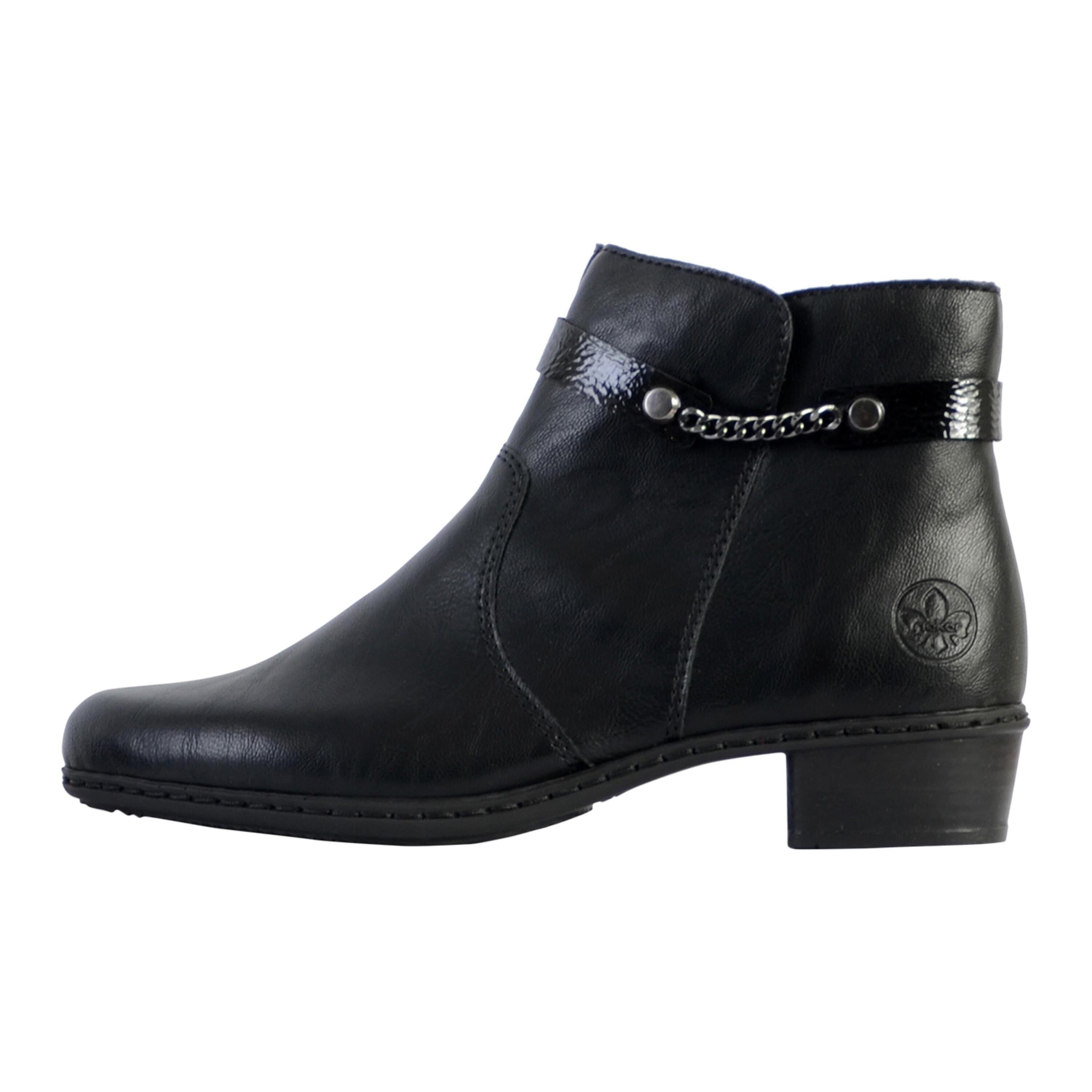 Y0783-00 Womens Ankle Zip Ankle Boots 1/5