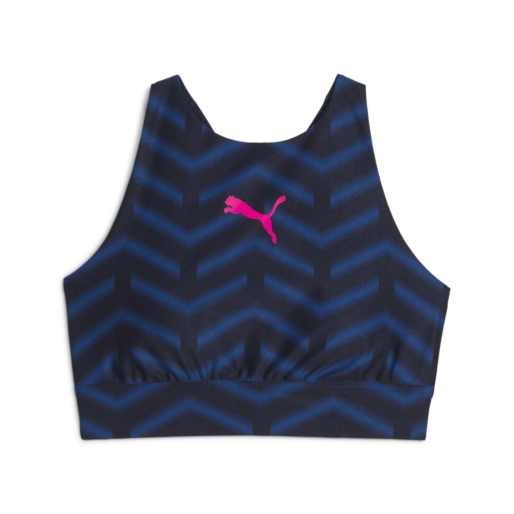 Puma - Brassière De Football Eversculpt Individualblaze Femme Puma - Brassière - Bleu|rose - Decathlon