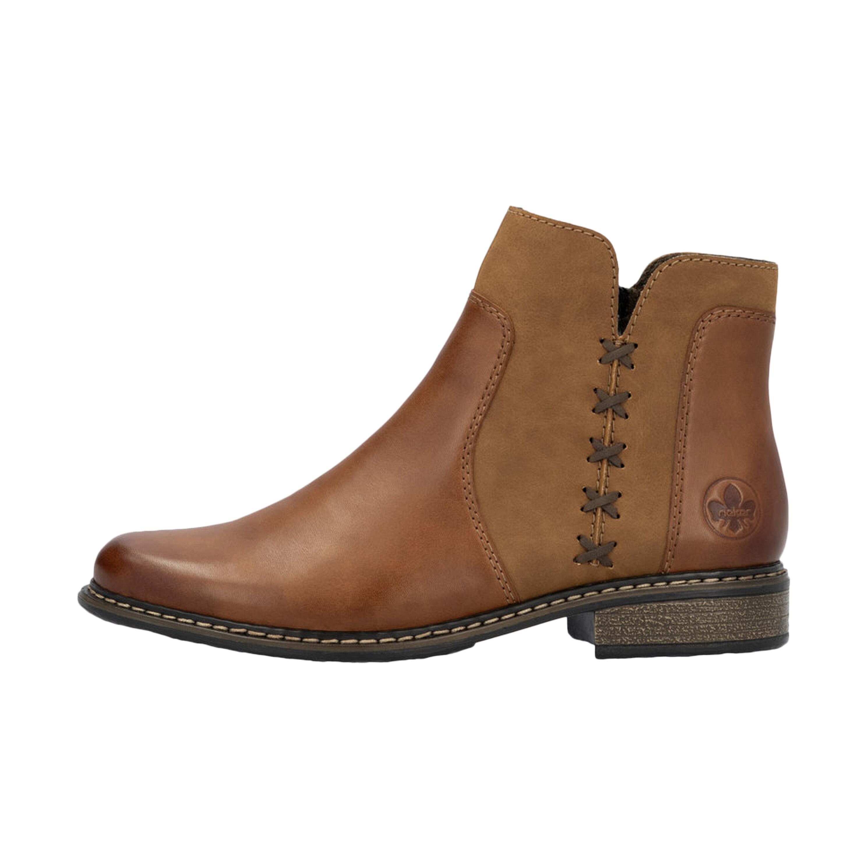 Z4951-24 Womens Ankle Zip Boots 1/5