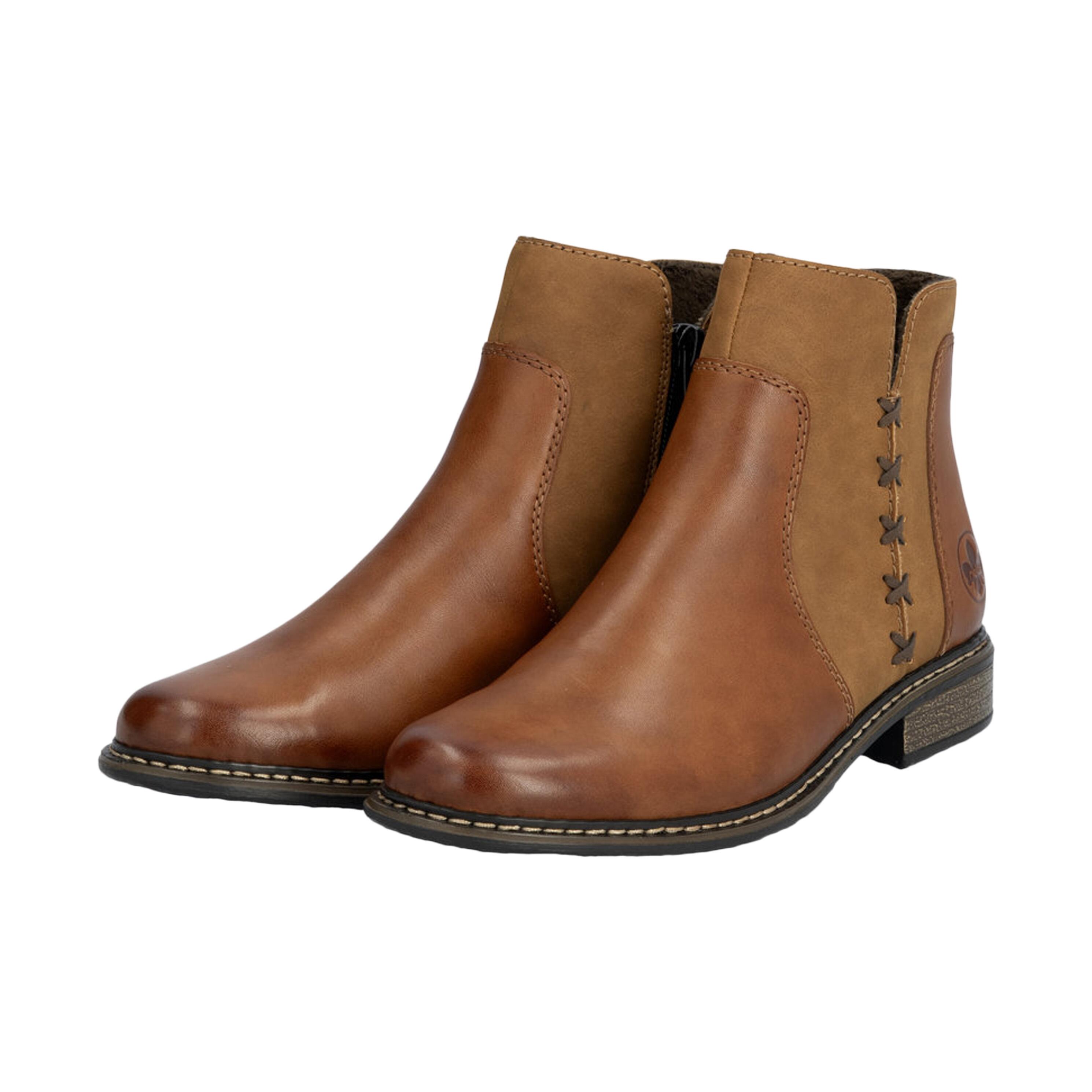 Z4951-24 Womens Ankle Zip Boots 3/5