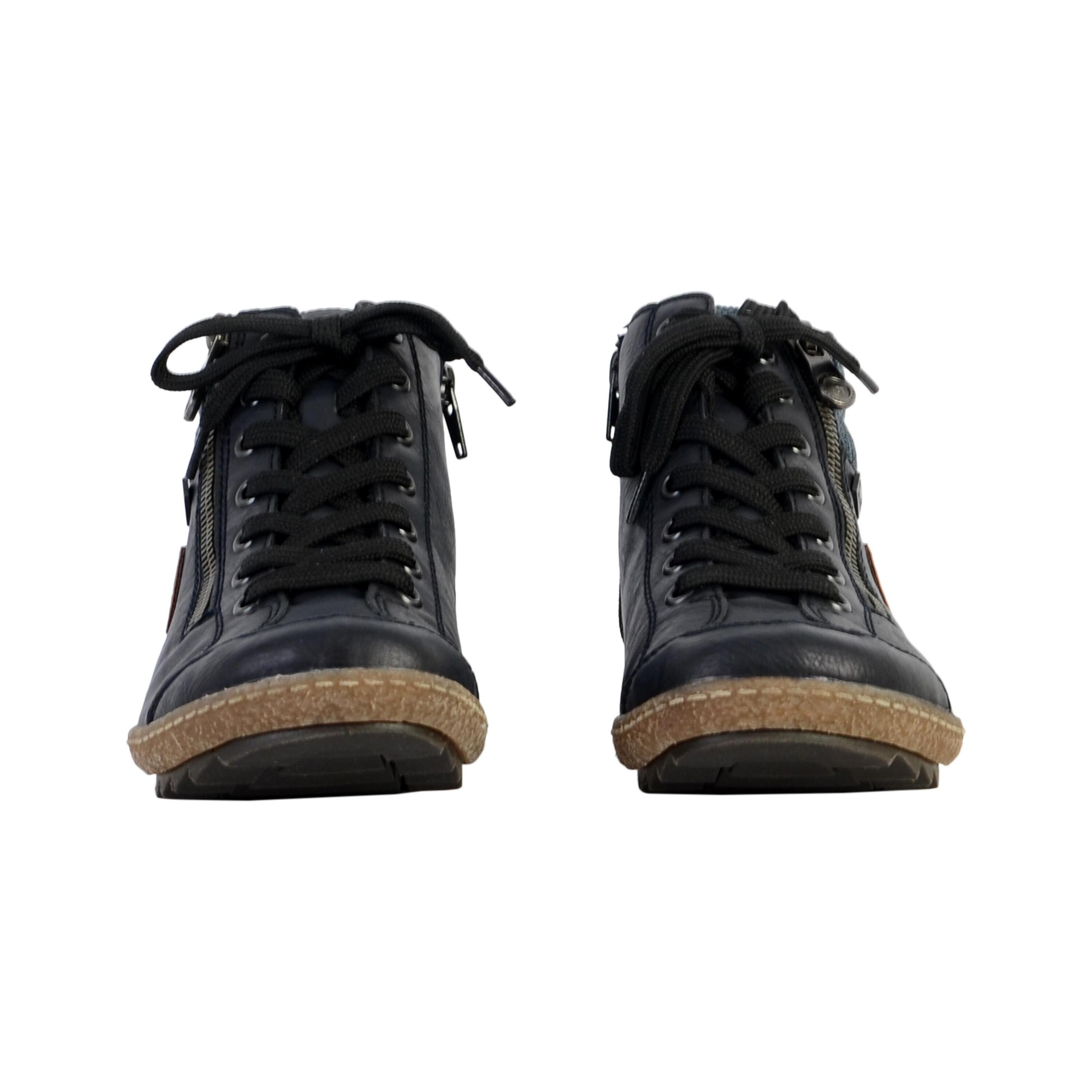 L7514-14 Womens Ankle Lace Up Ankle Boots 5/5