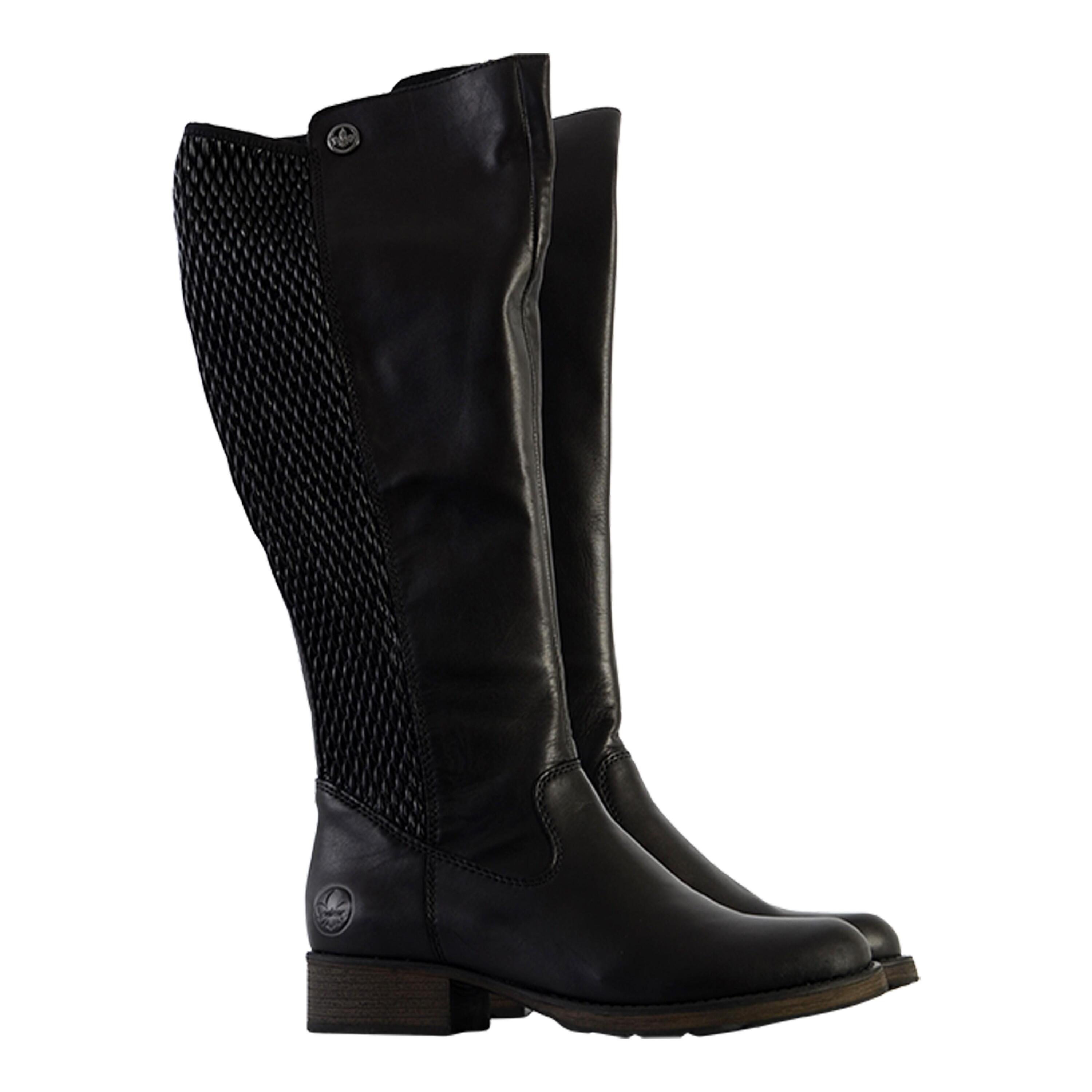 Z9591-00 Womens Knee Hight Zip Tall Boots 3/5