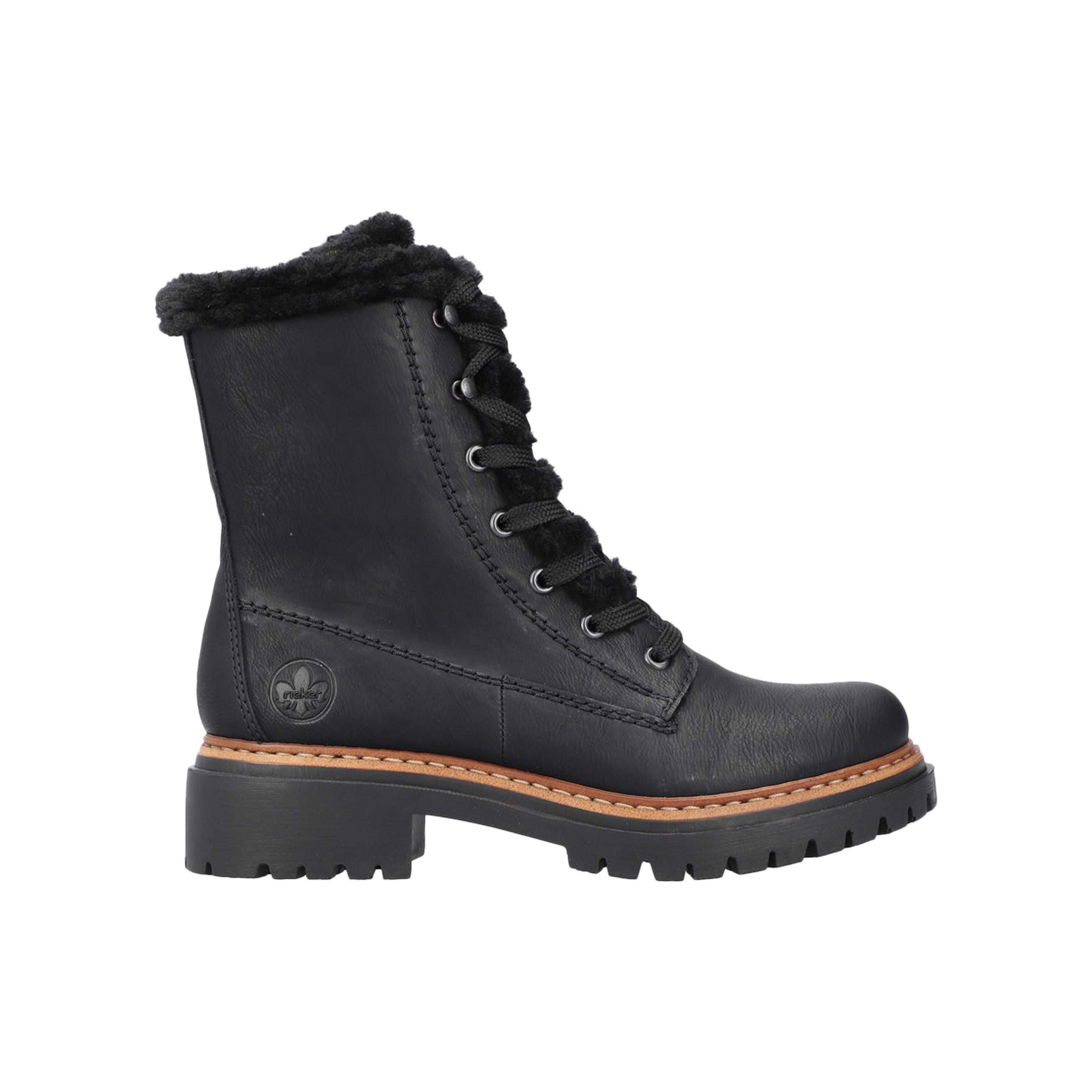 Womens Boots Leisure Lace Up 72625-00 2/5