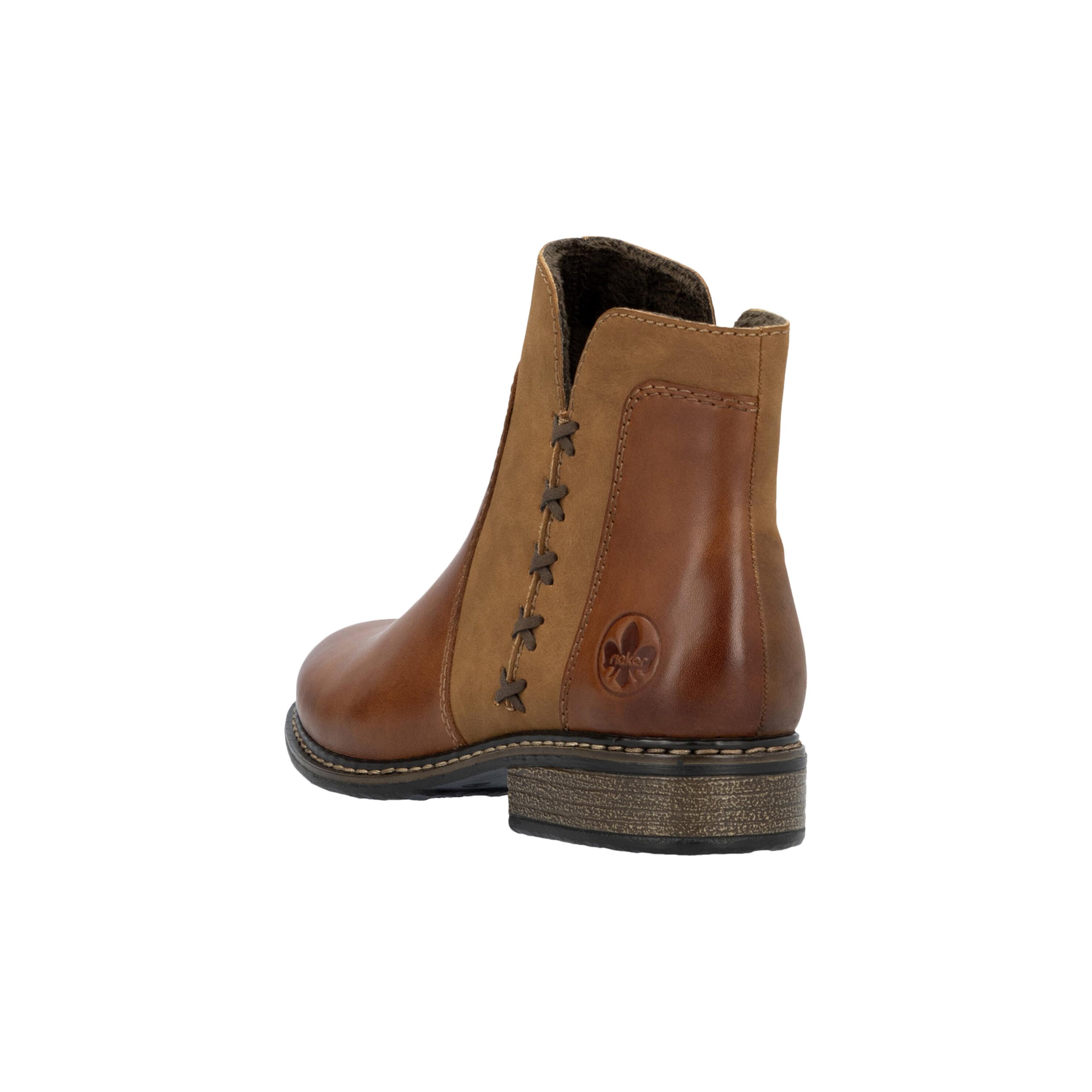 Z4951-24 Womens Ankle Zip Boots 4/5