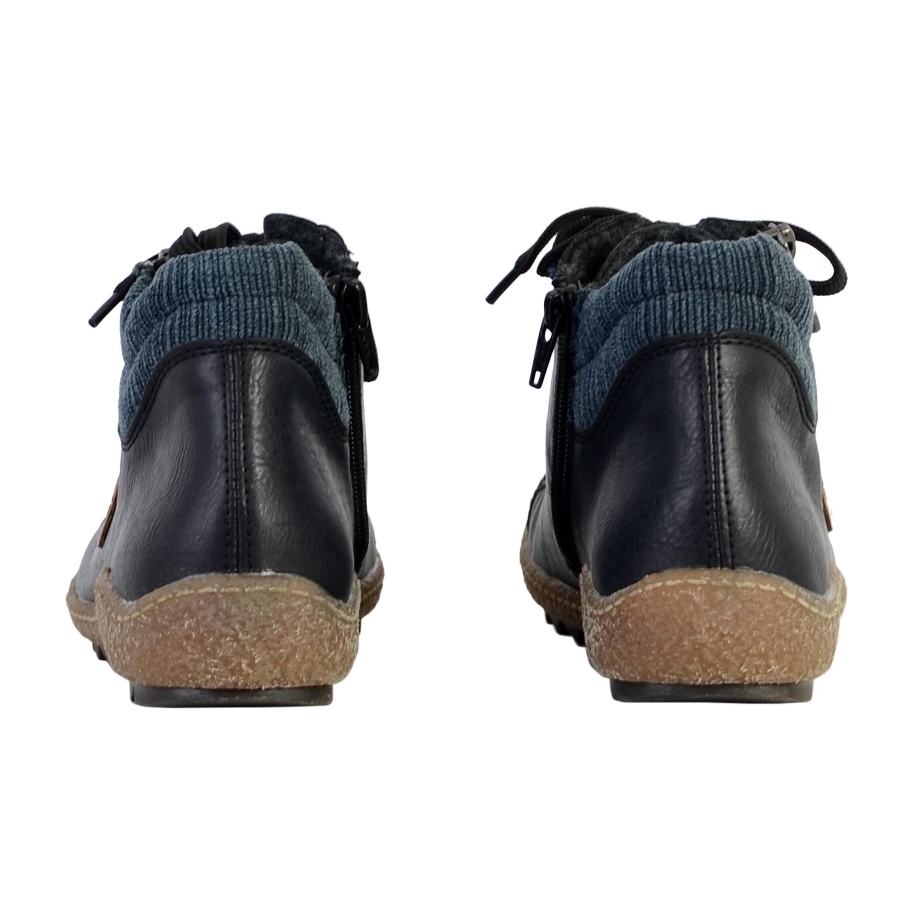 L7514-14 Womens Ankle Lace Up Ankle Boots 4/5