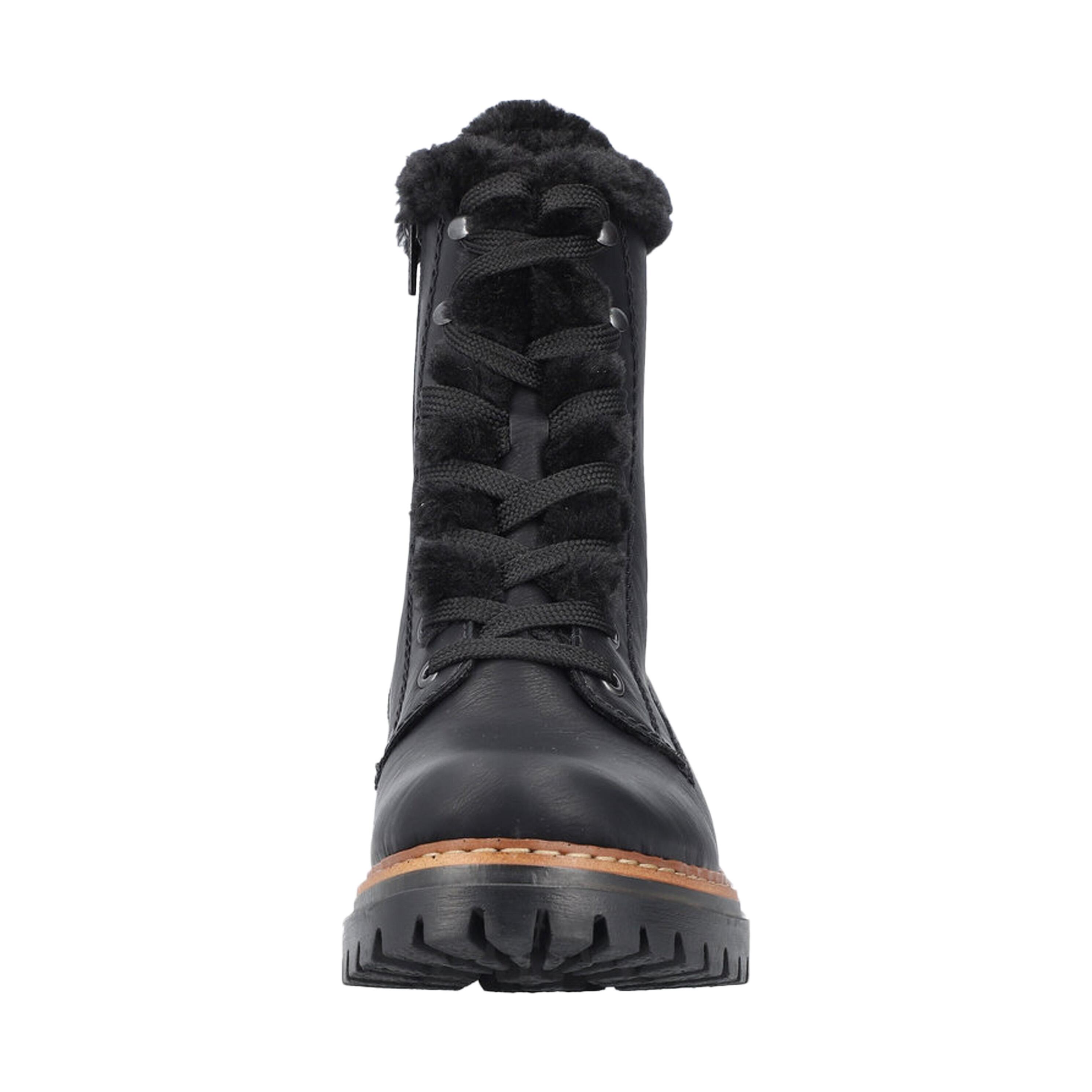 Womens Boots Leisure Lace Up 72625-00 5/5
