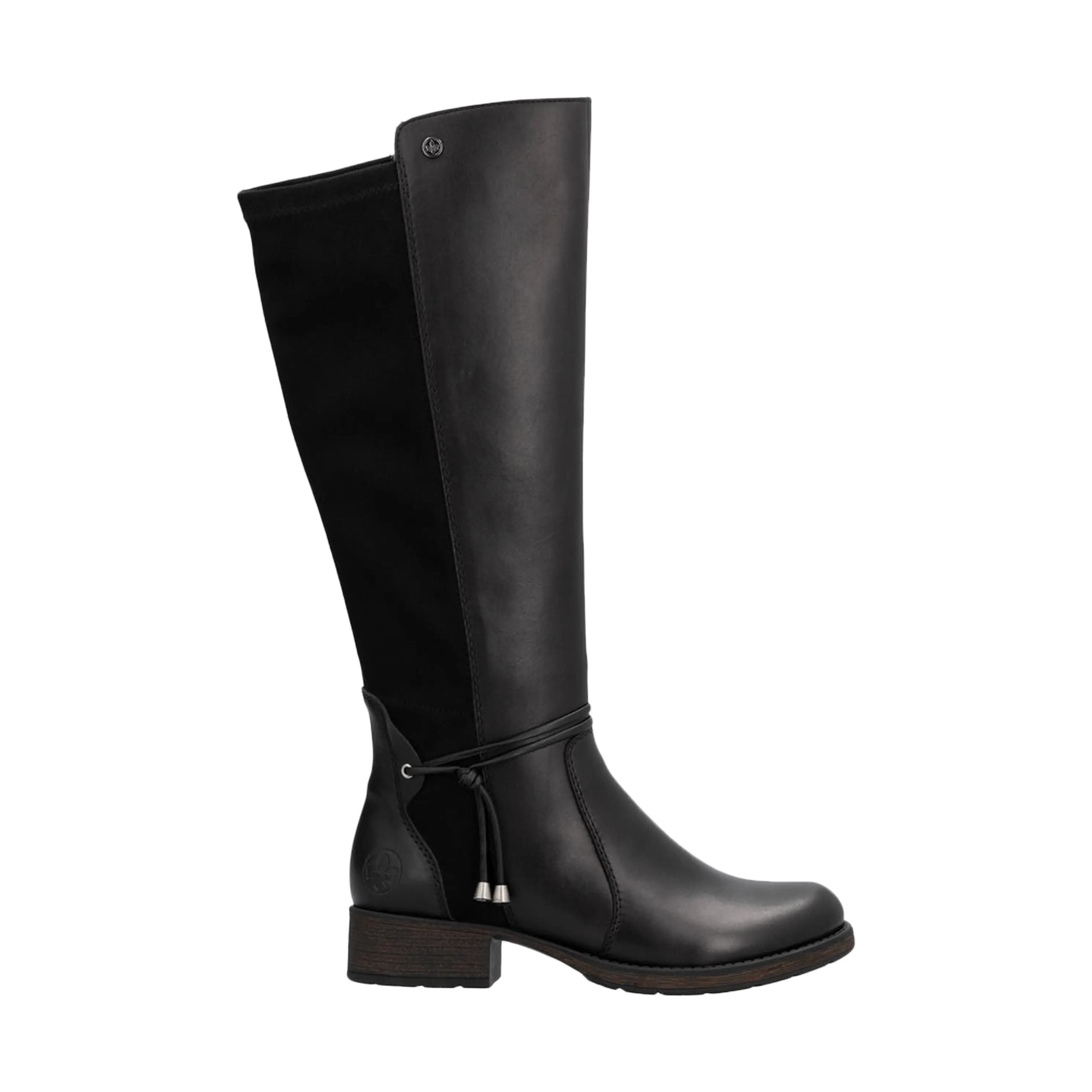 Z9564-00 Womens Knee Hight Zip Boots 2/5
