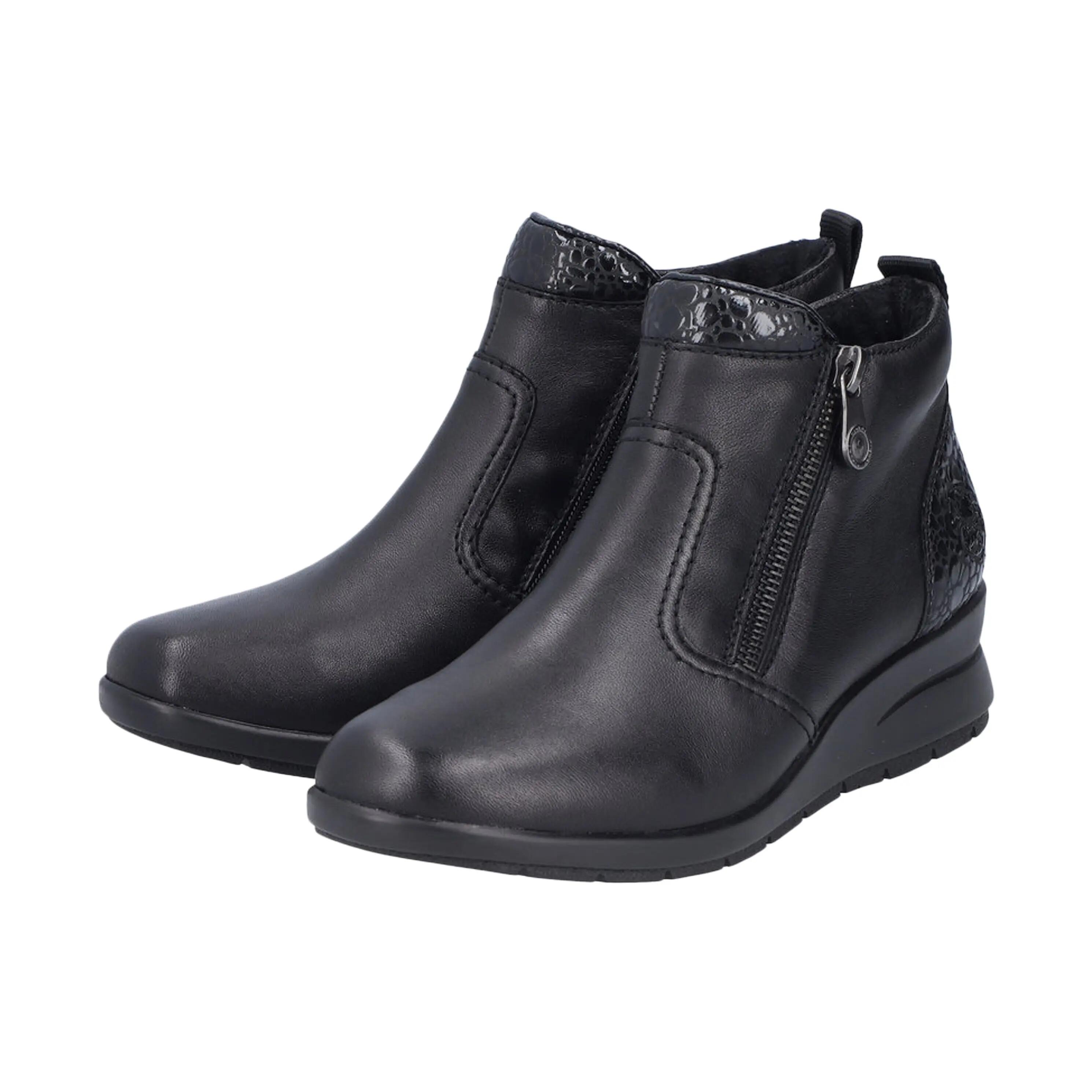 L4861-00 Womens Ankle Zip Boots 3/5