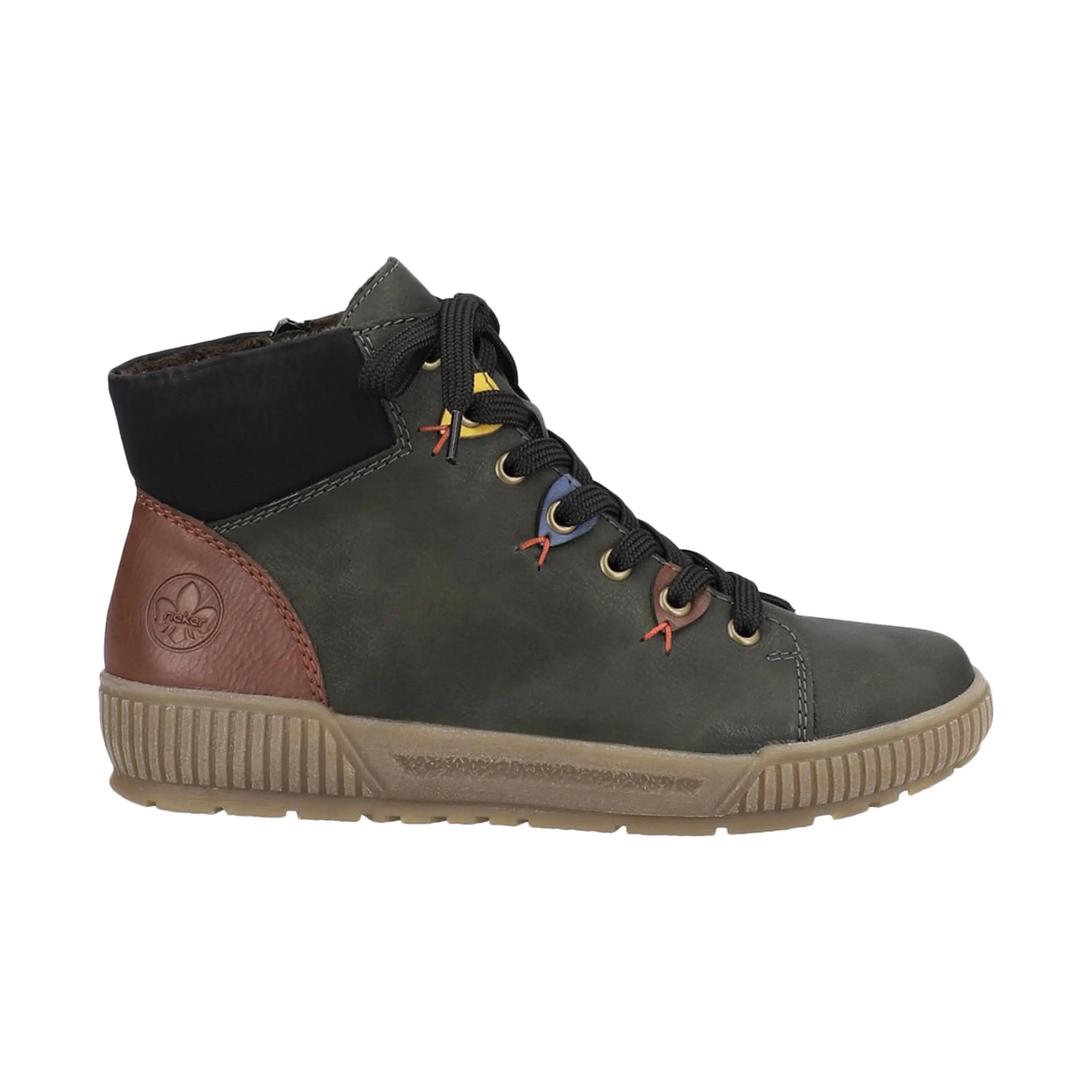 Womens Leisure Boots Lace Up N0711-54 2/5