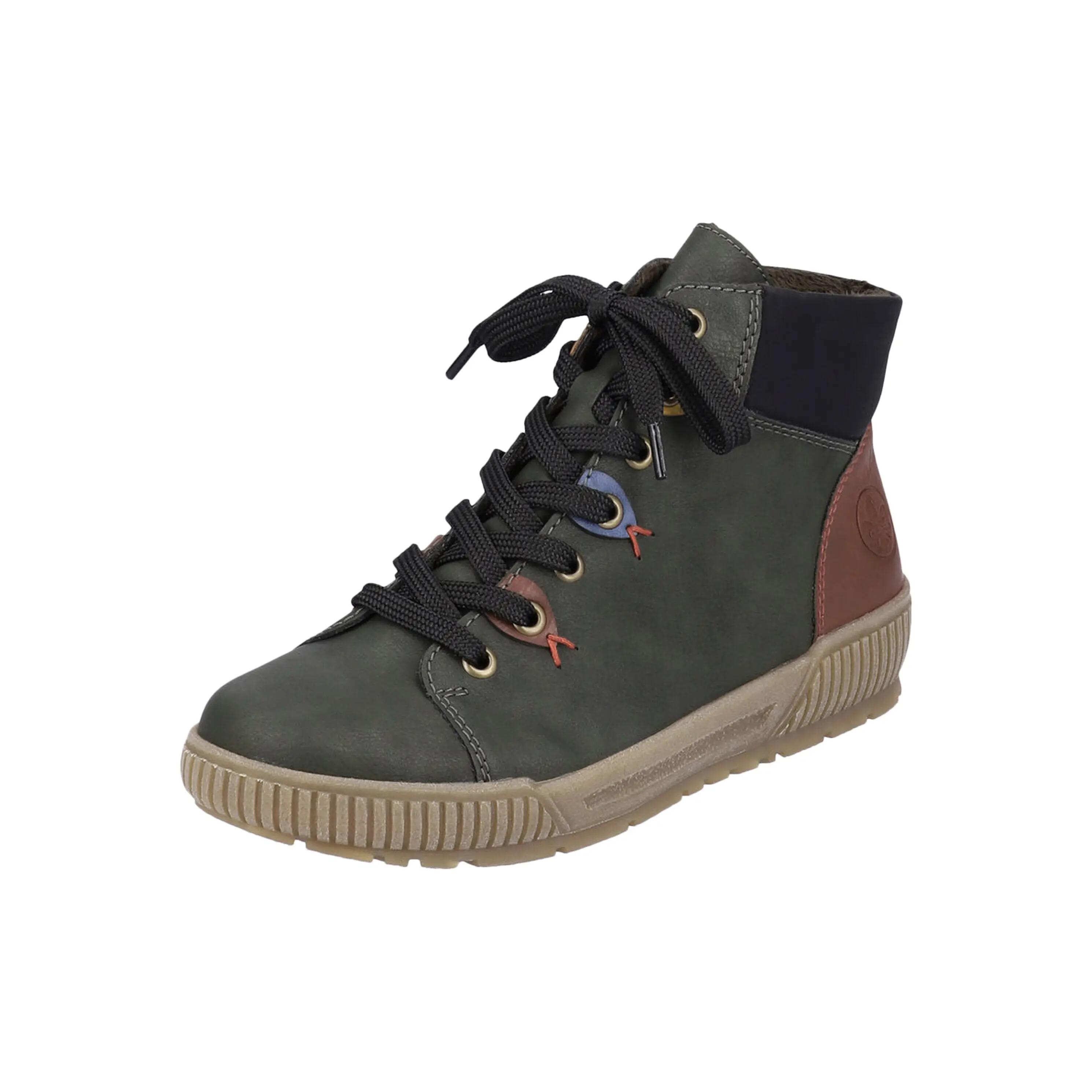 Womens Leisure Boots Lace Up N0711-54 4/5
