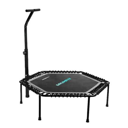Cecotec Trampoline Fitness Drumfit Jump 1270 Stable et Solide, Base à 7 Pieds, T