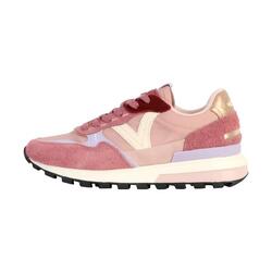 Sneakers Deportivas Mujer Victoria LUNA NYLON & SERAJE Rose