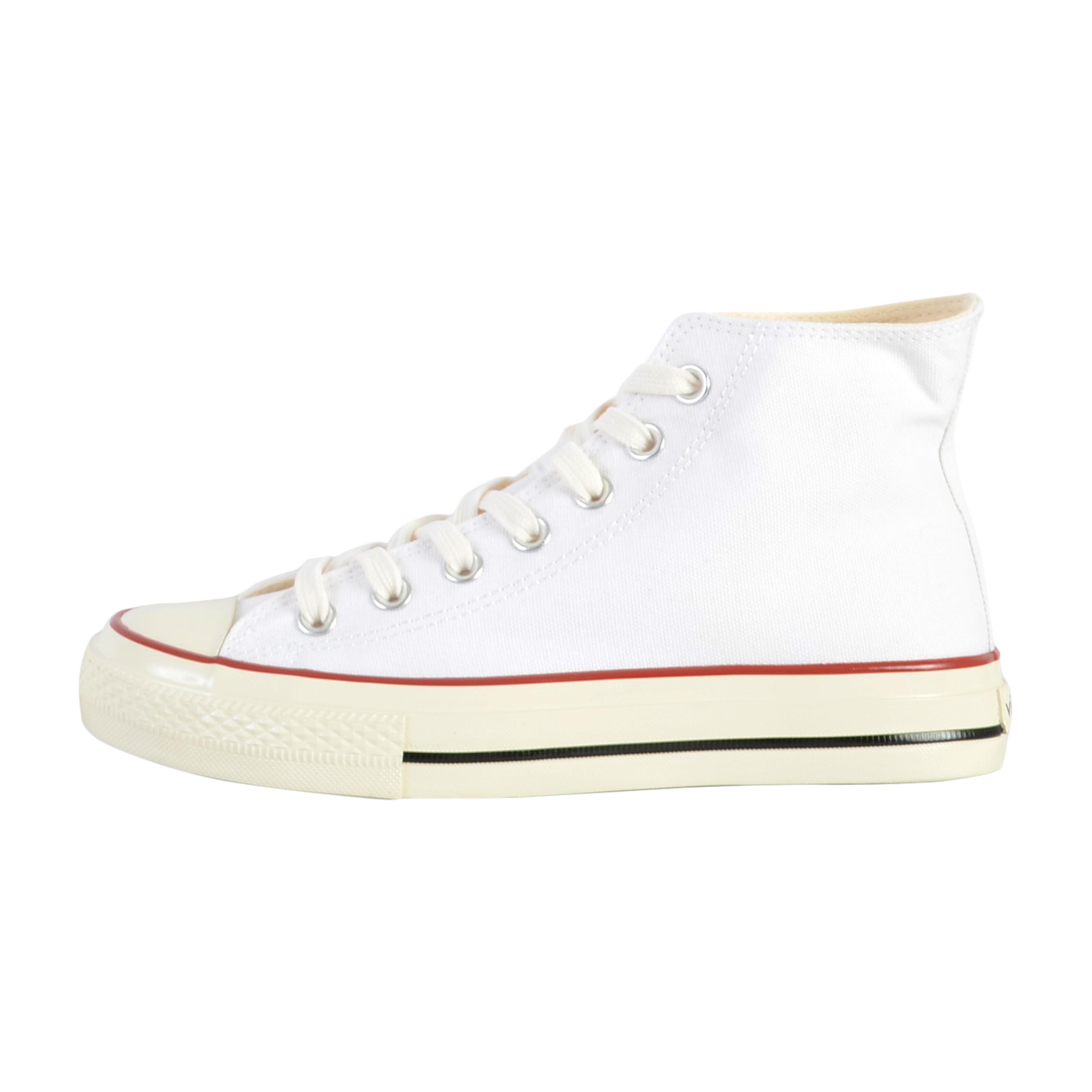 Victoria - Baskets Femme Tribu Reflets - Chaussures De Sport - Blanc - Decathlon