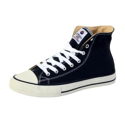 Zapatillas Lona Mujer Victoria Azul