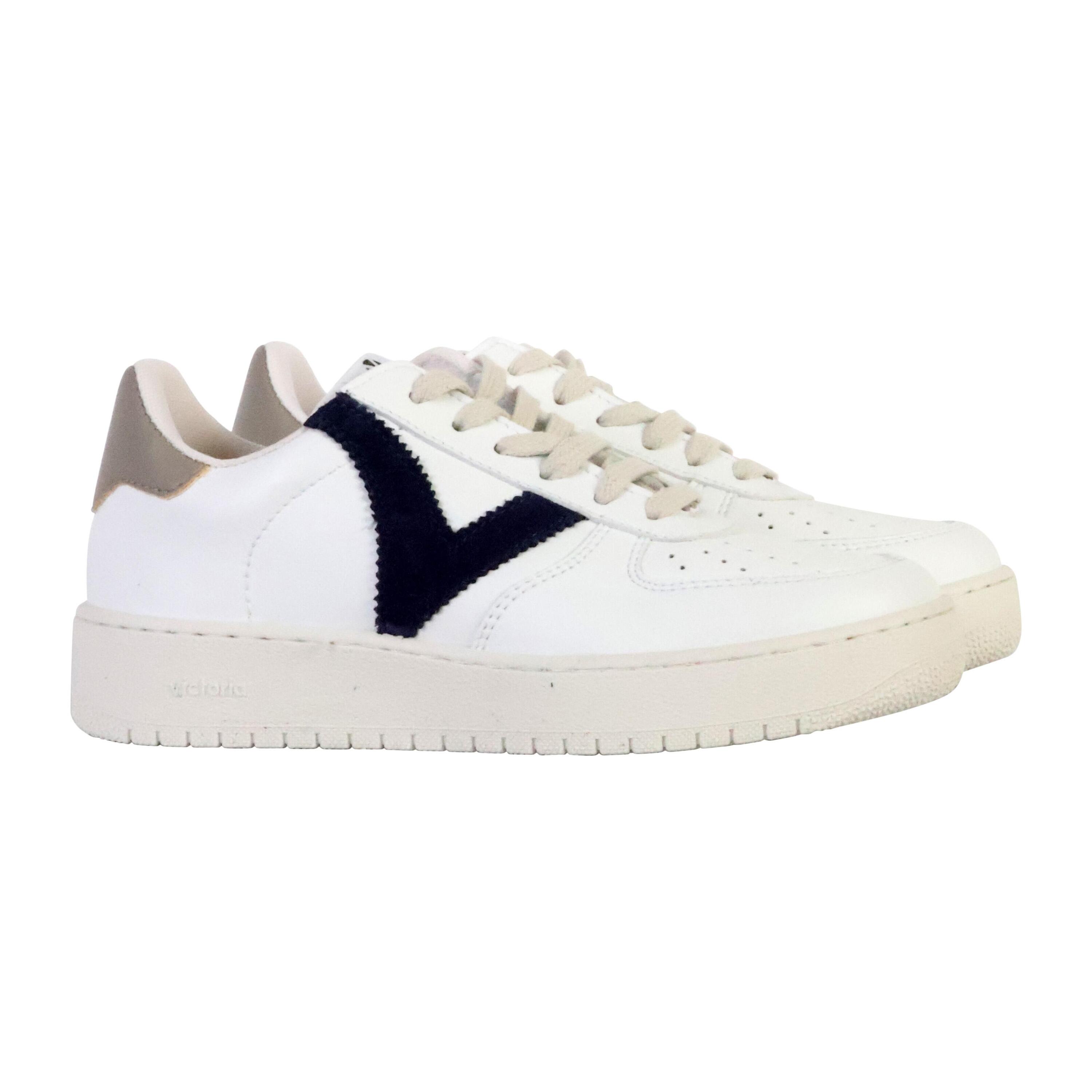 Sneakers mit Lederoptik und Kontrast Victoria Madrid 3/5