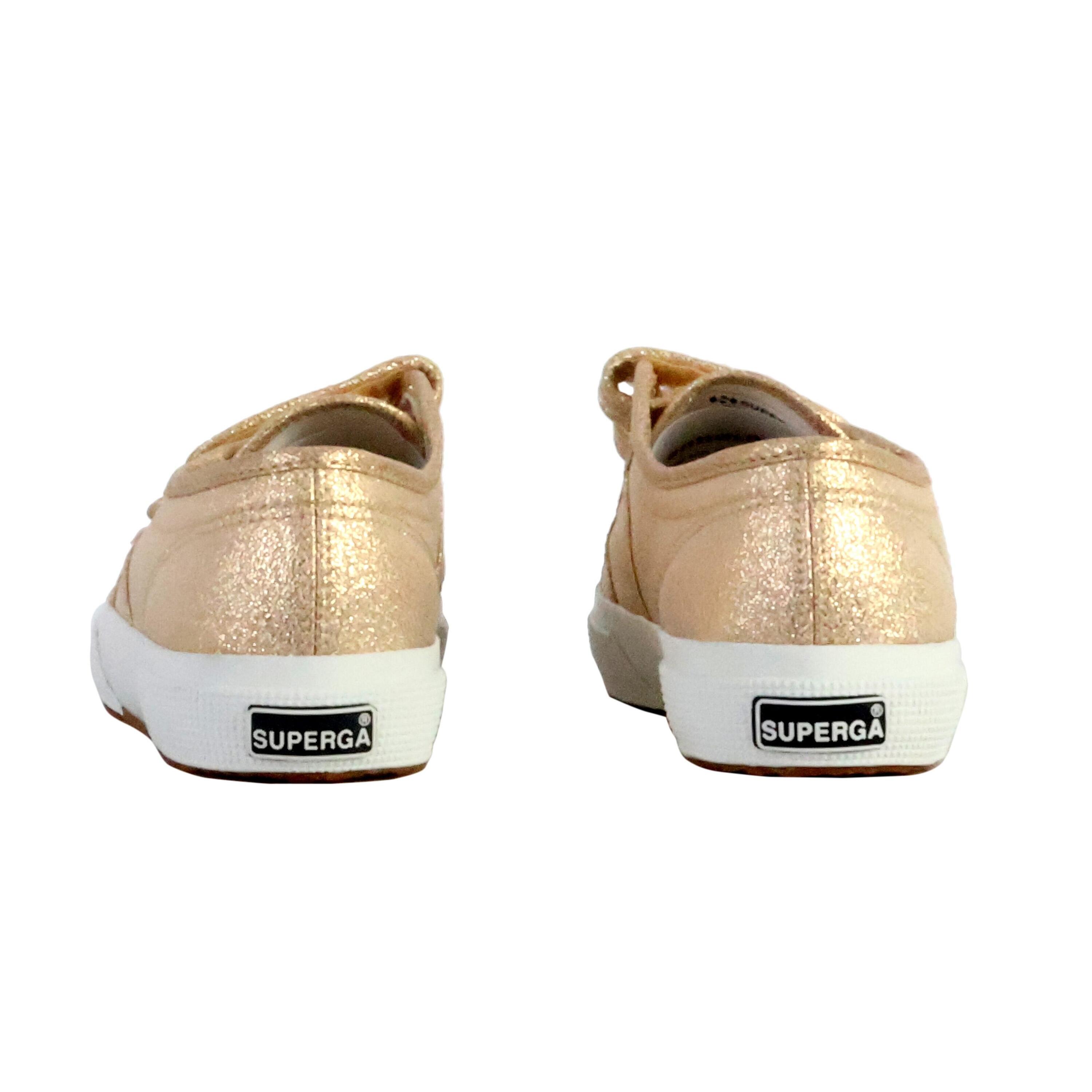 Baskets femme Superga 2750 Straps Lame 4/5
