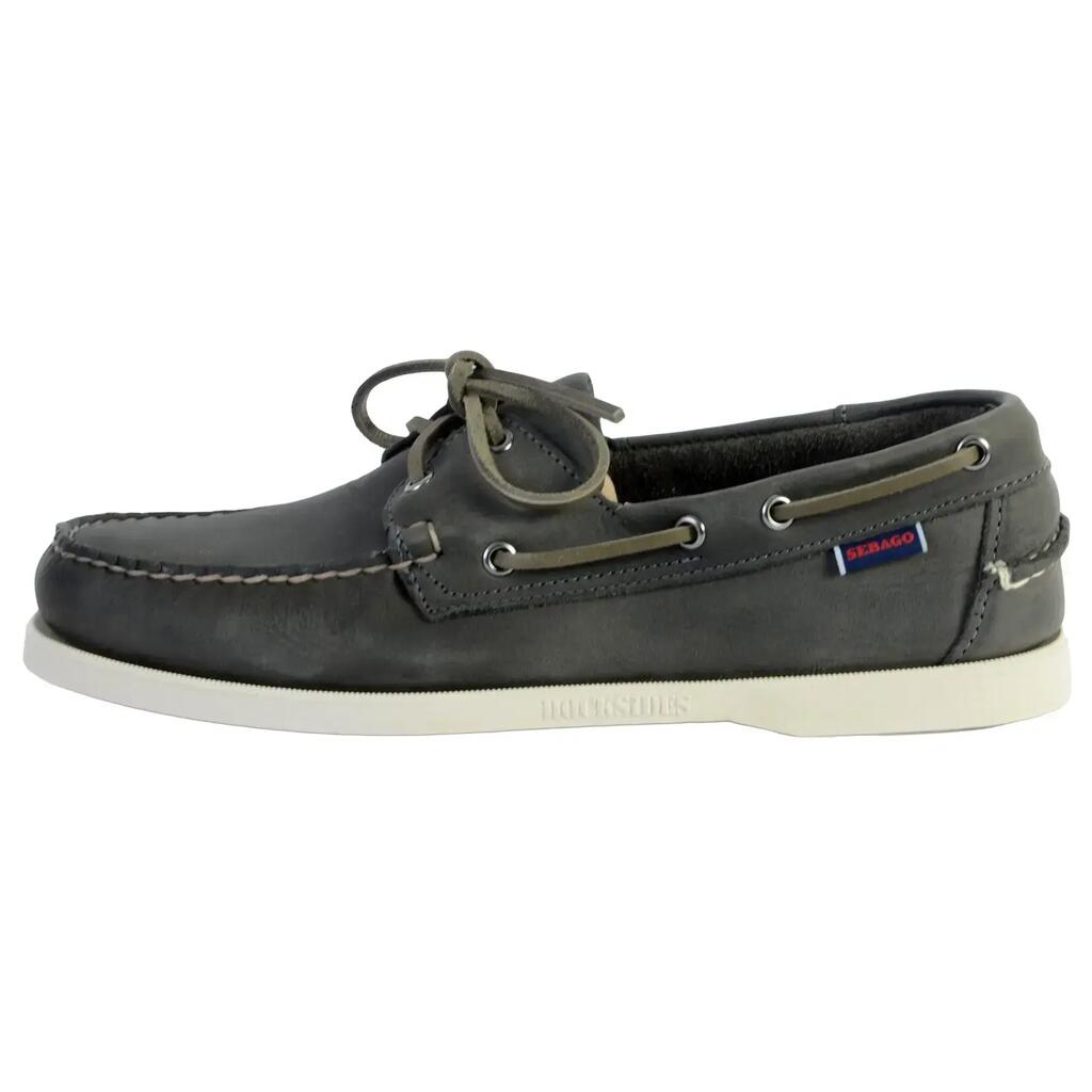 Men's Docksides Boat Shoes dark grey