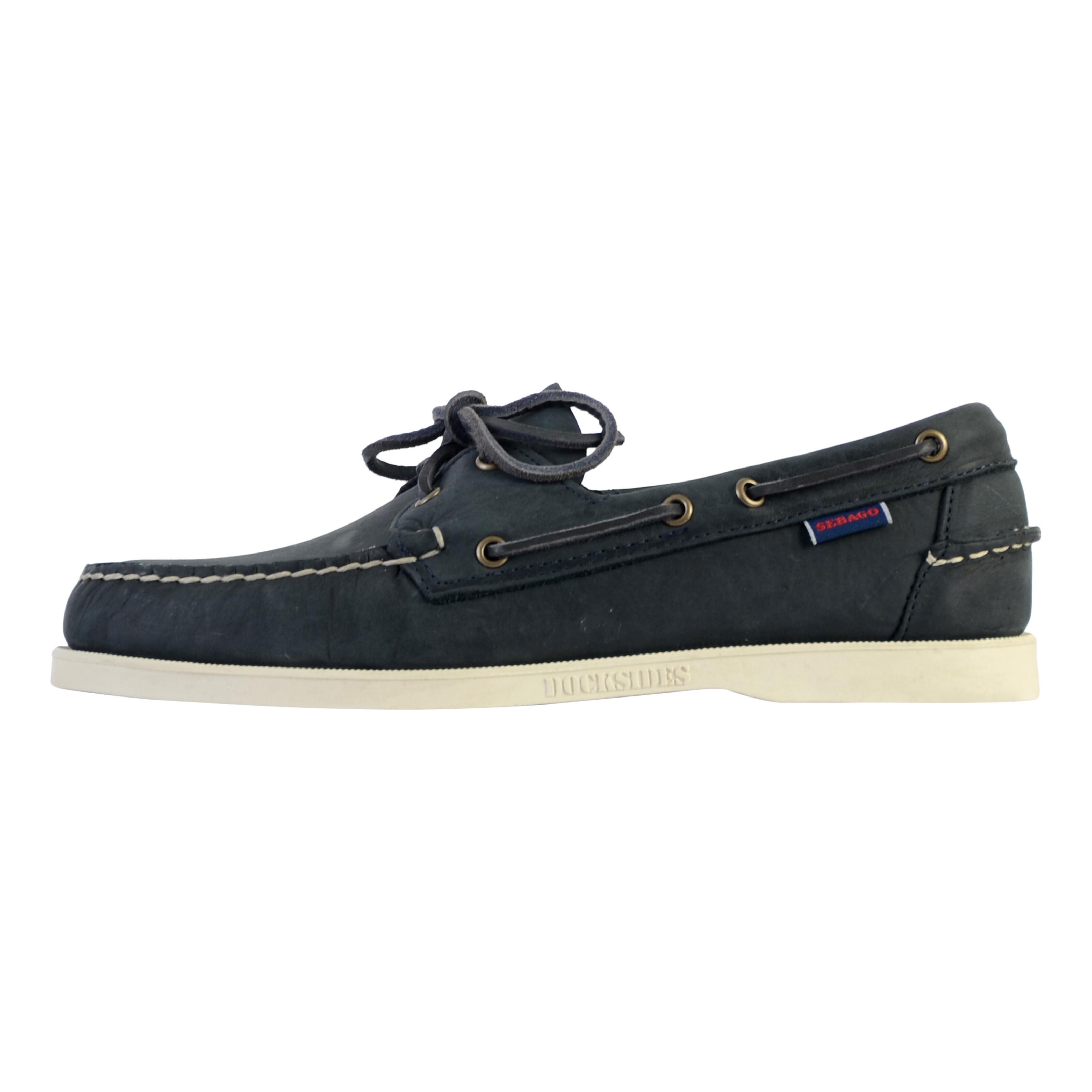 Sebago - Docksides Portland Crazy - Chaussures Bateau - Bleu - 42 - Decathlon
